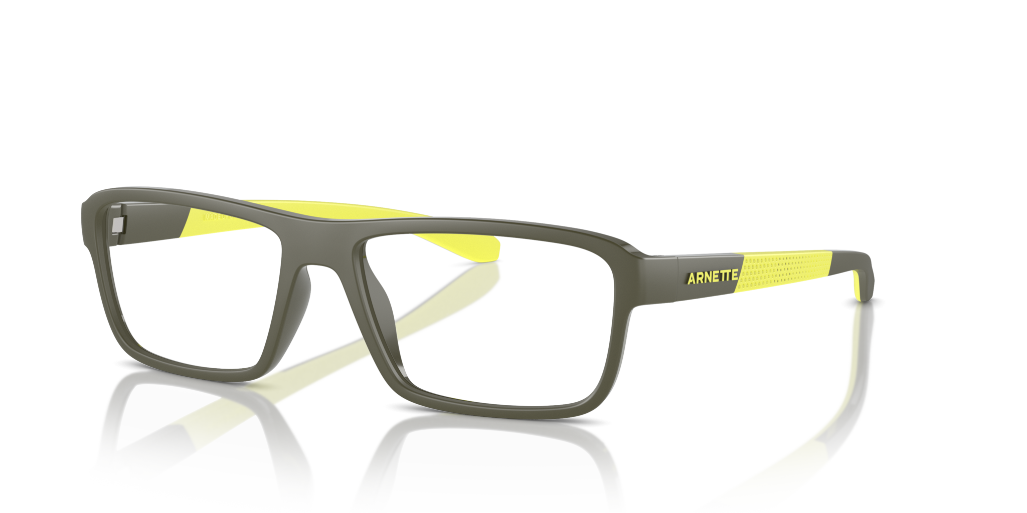 Arnette 0AN7247U: Occhiali da Vista Uomo Military Matte/Shiny