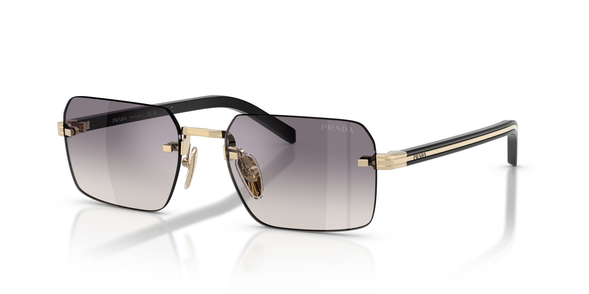 Occhiali da Sole Prada PR D55S Uomo Pale Gold - Nuova Collezione