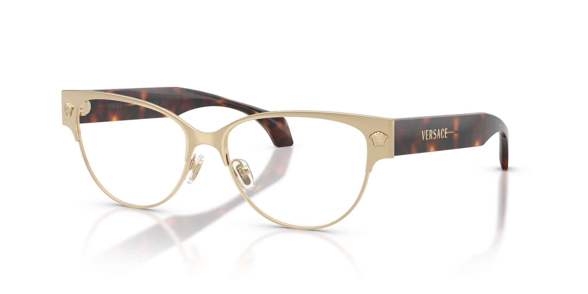 Occhiali da Vista Versace Donna 0VE1318 - Eleganza Pale Gold