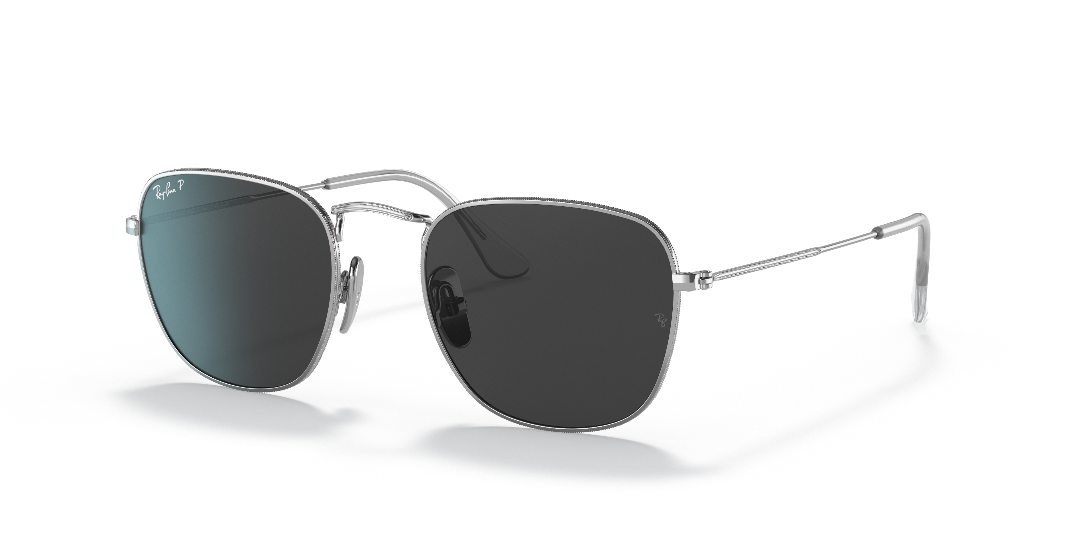 MEN'S SUNGLASSES RAY-BAN RB 8157 FRANK 920948 SILVER CALIBER 48 
