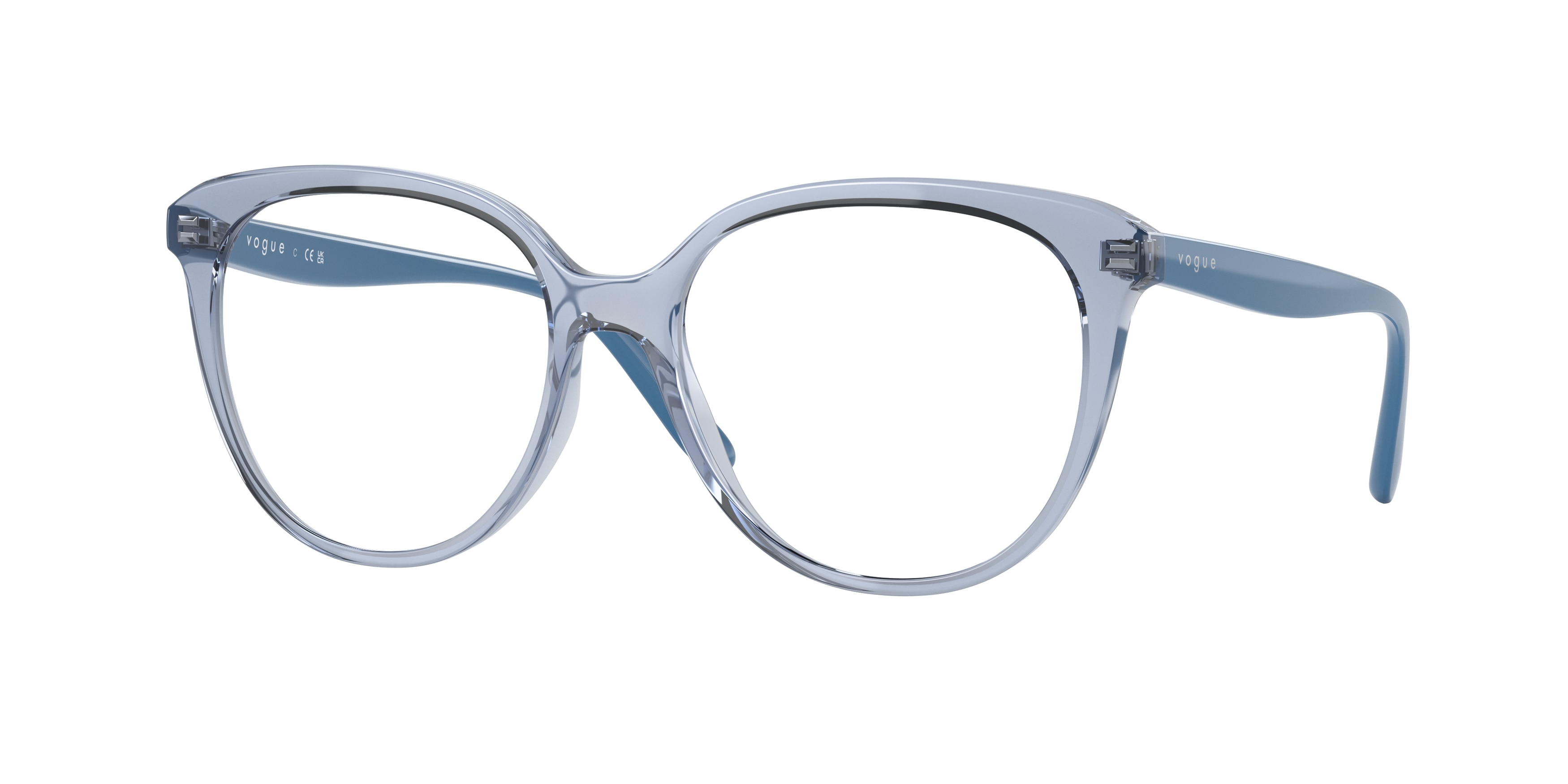 2598 - Azul-claro Transparente