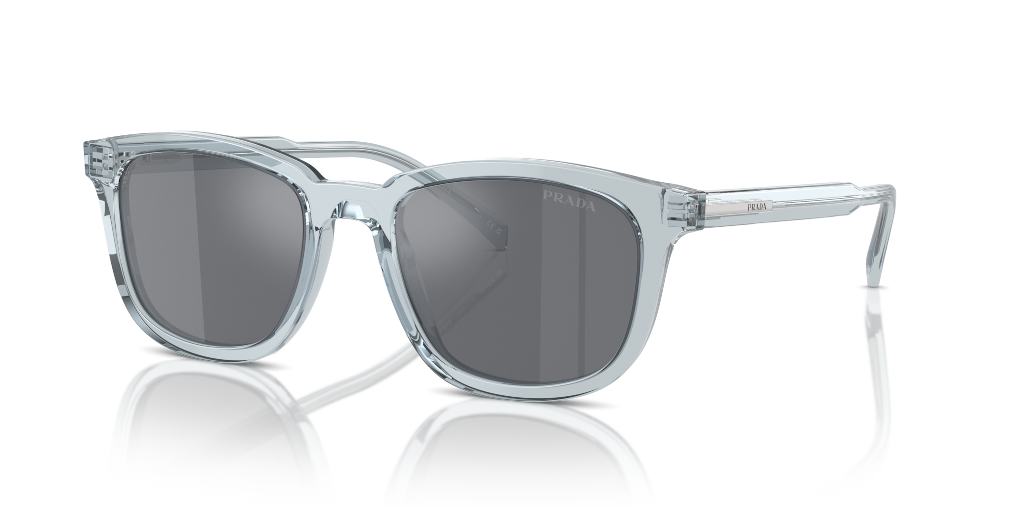Occhiali da Sole Prada 0PR A21S Uomo Azzurro Trasparente | Originali