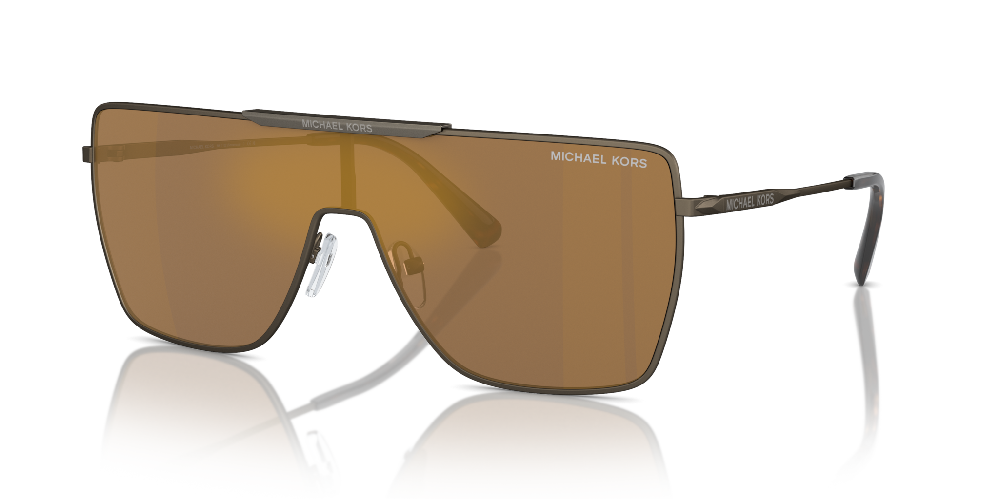 Occhiali da Sole Uomo Michael Kors Snowmass 0MK1152 Matte Husk