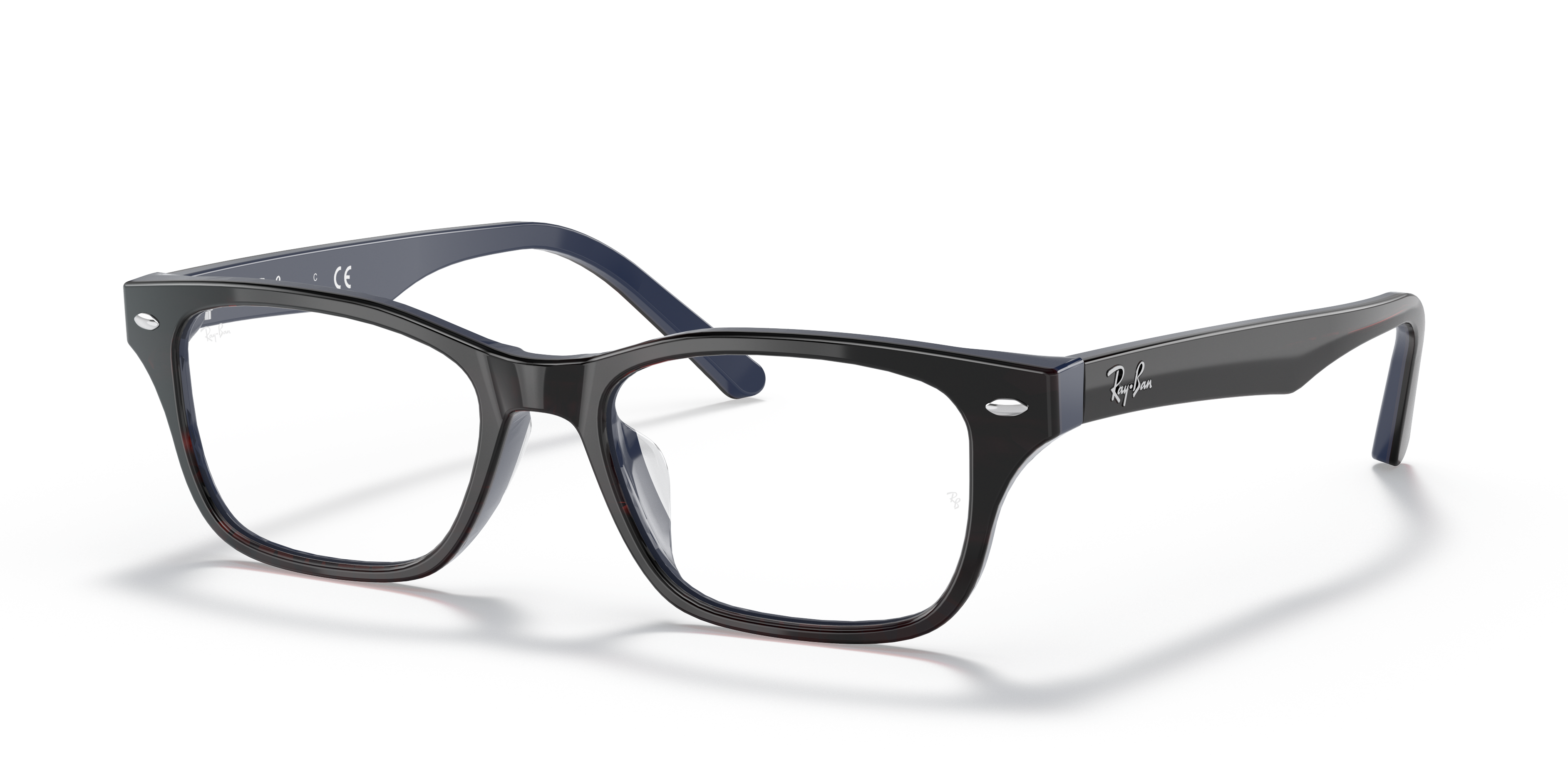 Occhiali da Vista Ray-Ban RB5345D Marroni Unisex - Modello Originale