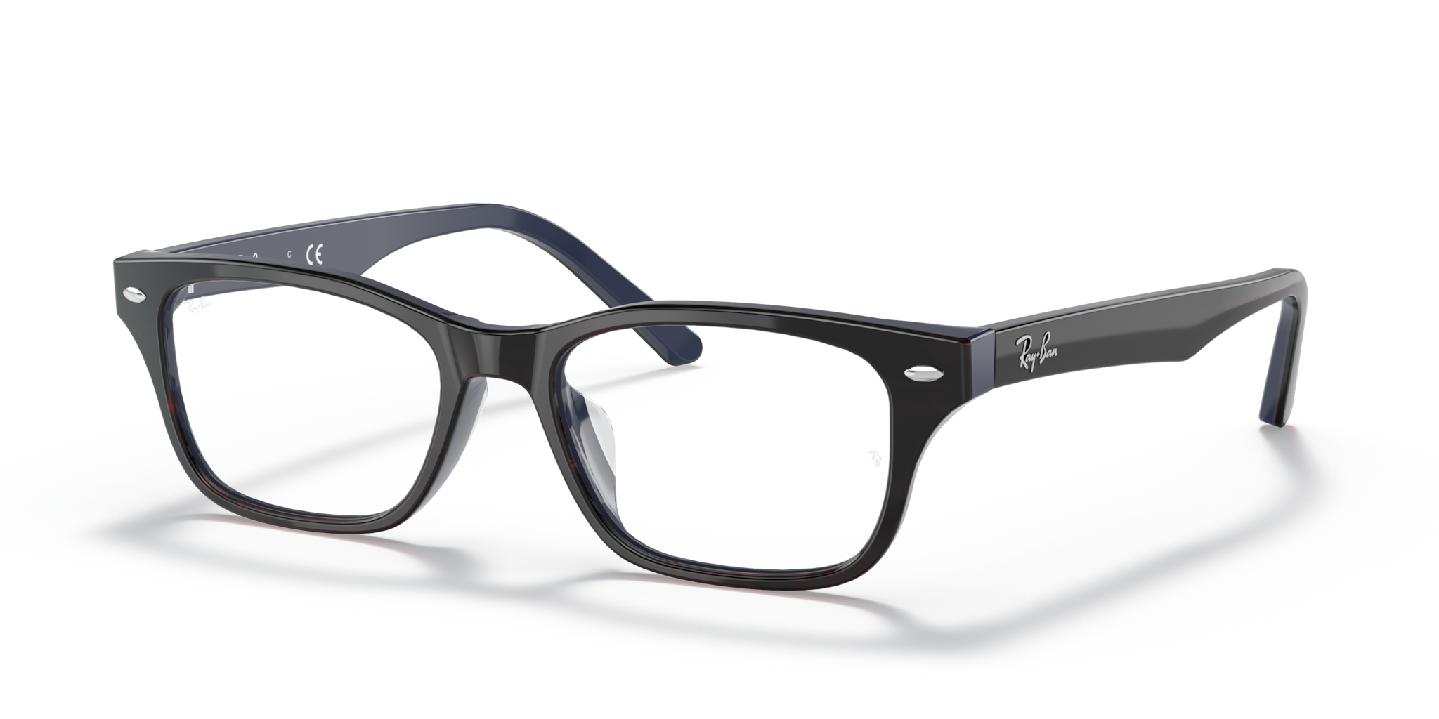 Occhiali da Vista Ray-Ban RB5345D Marroni Unisex - Modello Originale