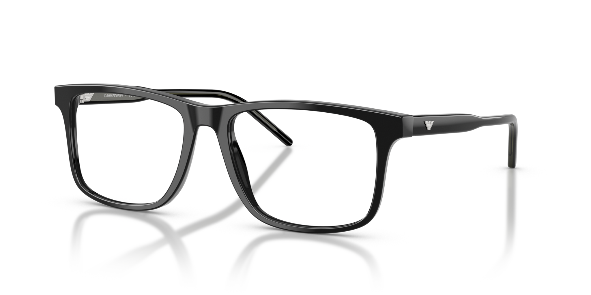 Emporio Armani 0EA3257 Uomo | Occhiali da Vista Nero Lucido
