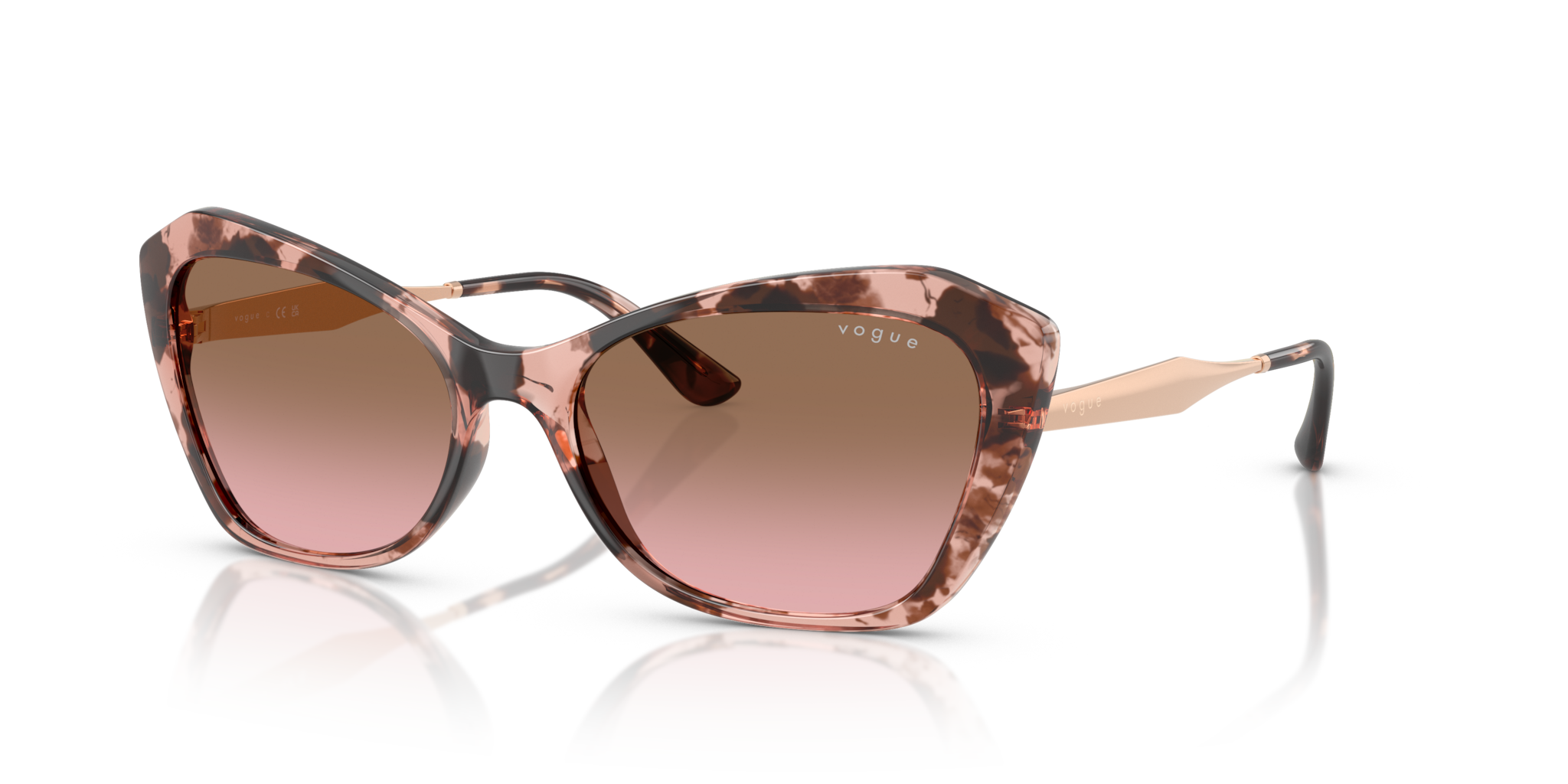 Occhiali da Sole Vogue Eyewear VO5626S Donna Rose Havana | Originali