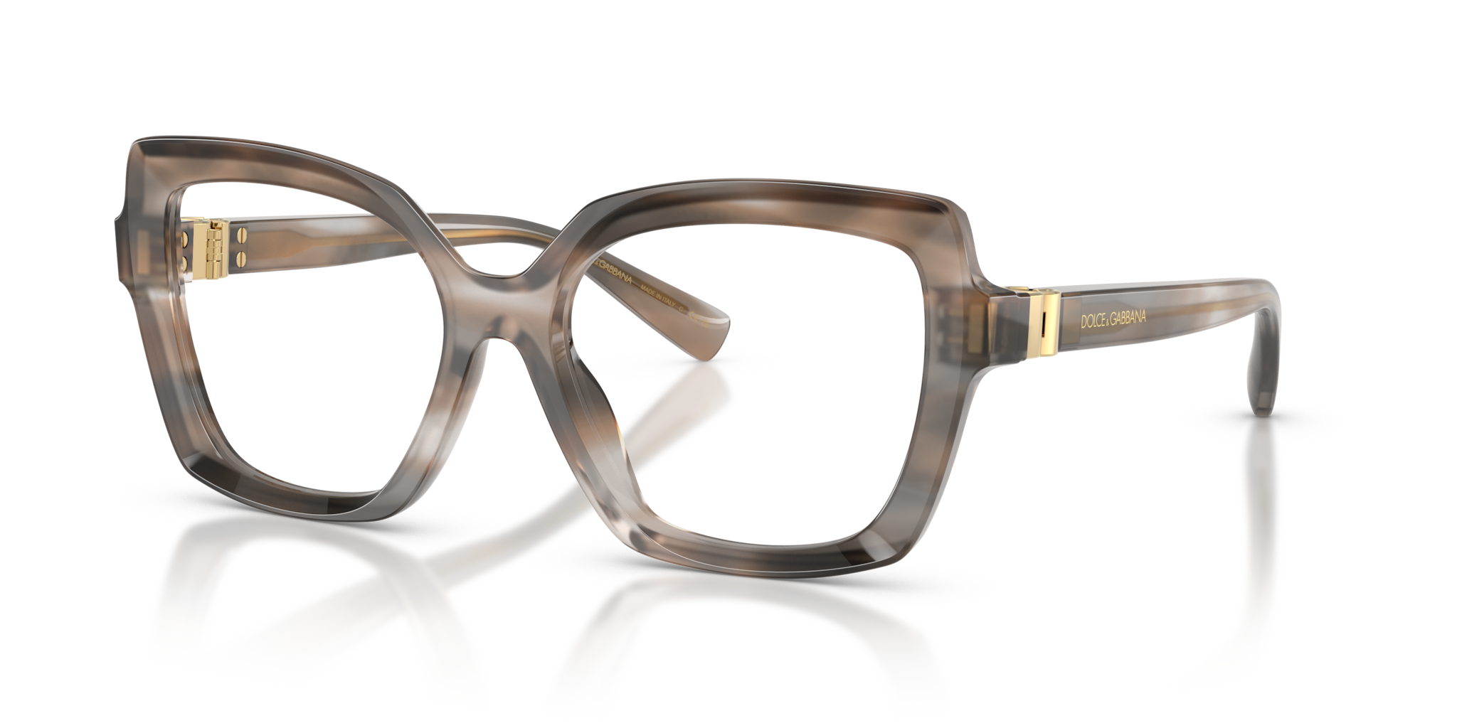 Occhiali da Vista Dolce&Gabbana 0DG3413 Donna | Grigio Striato