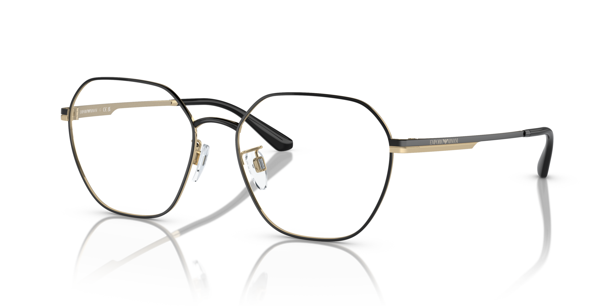 Emporio Armani Occhiali da Vista Donna 0EA1145D Nero Lucido