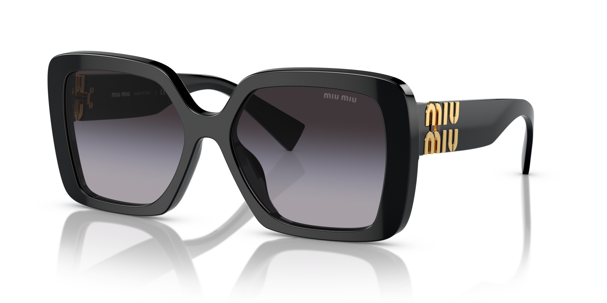 Occhiali da Sole Miu Miu 0MU 10YS Neri Donna | Eleganza Iconica