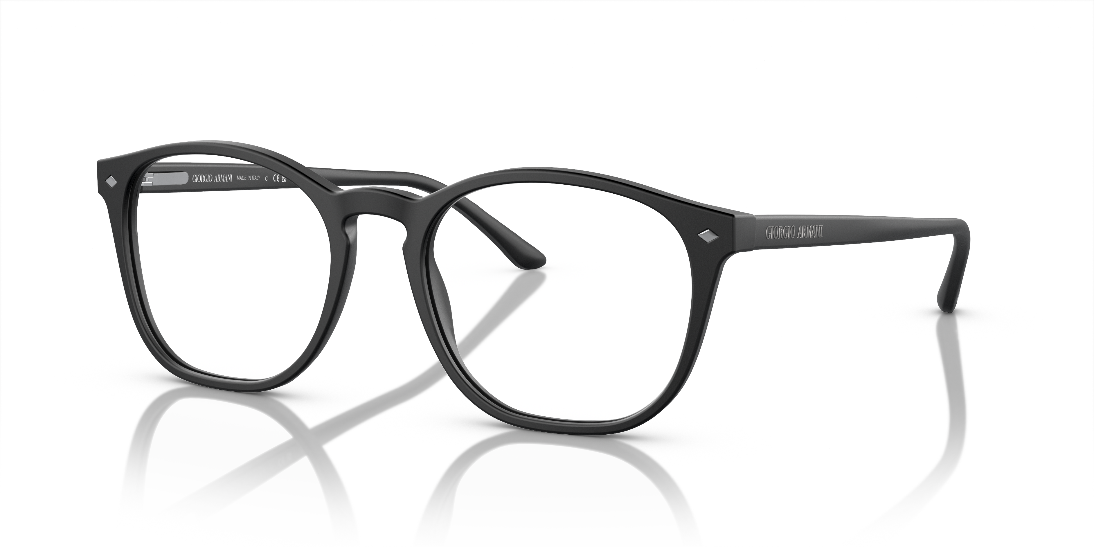 Occhiali da Vista Uomo Giorgio Armani 0AR7074 - Nero Opaco