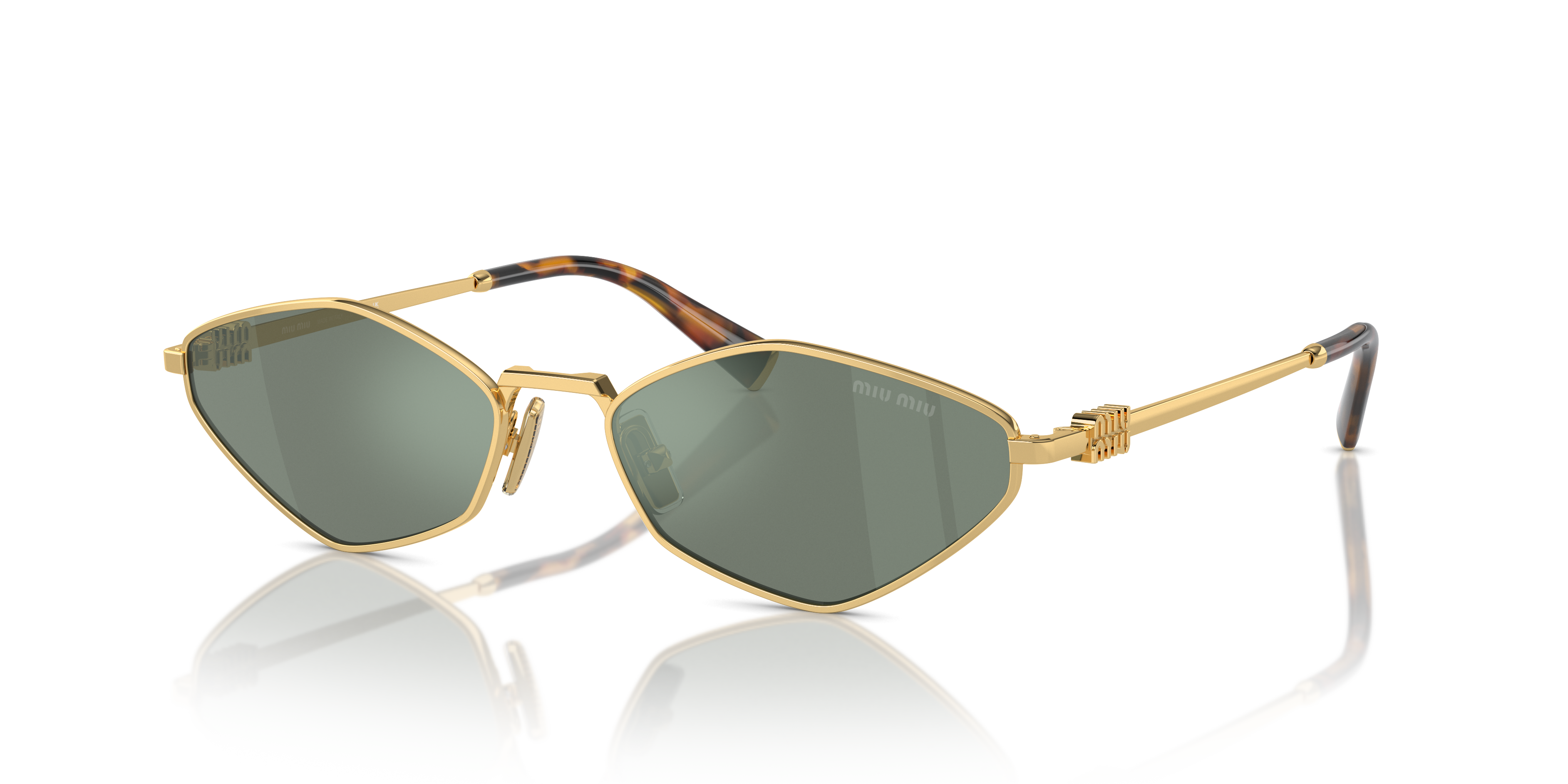 Occhiali da Sole Miu Miu MU 56ZS Donna Oro | Eleganza Iconica