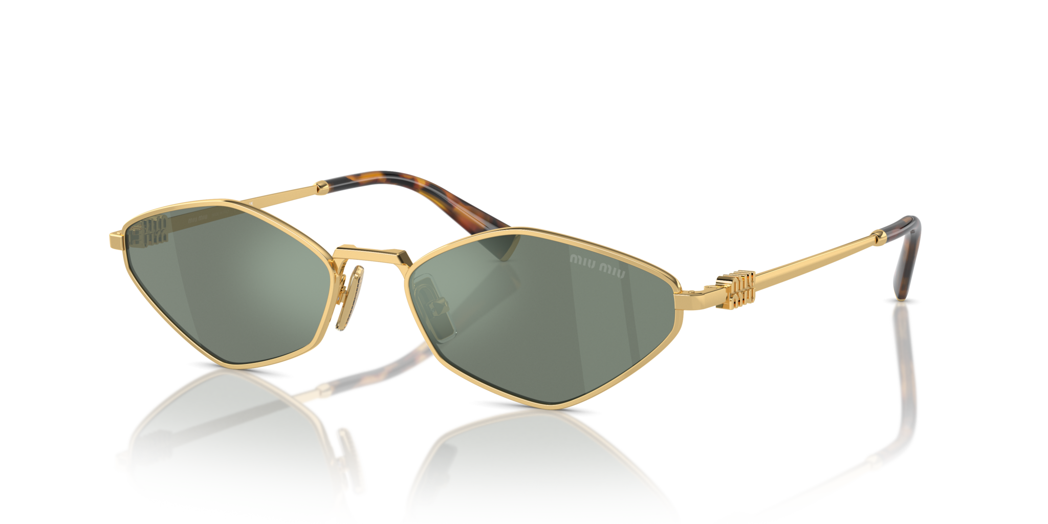 Occhiali da Sole Miu Miu MU 56ZS Donna Oro | Eleganza Iconica