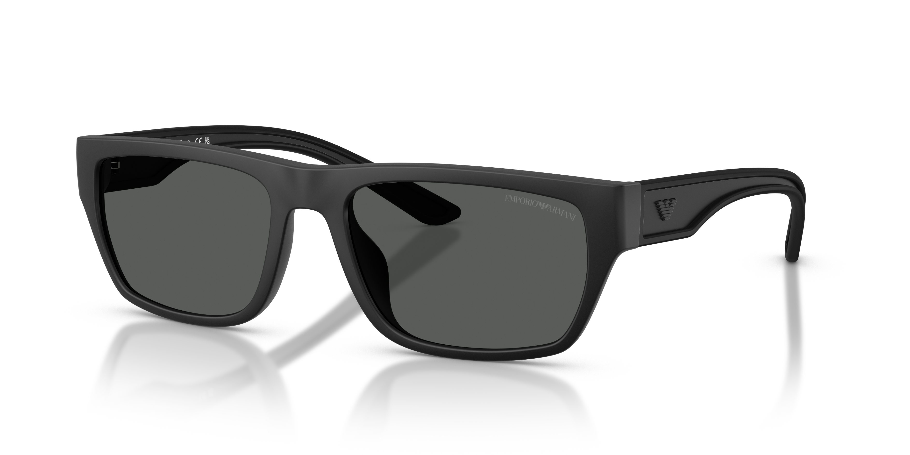 Emporio Armani EA4267U Occhiali da Sole Uomo Neri Opachi | Stile Unico