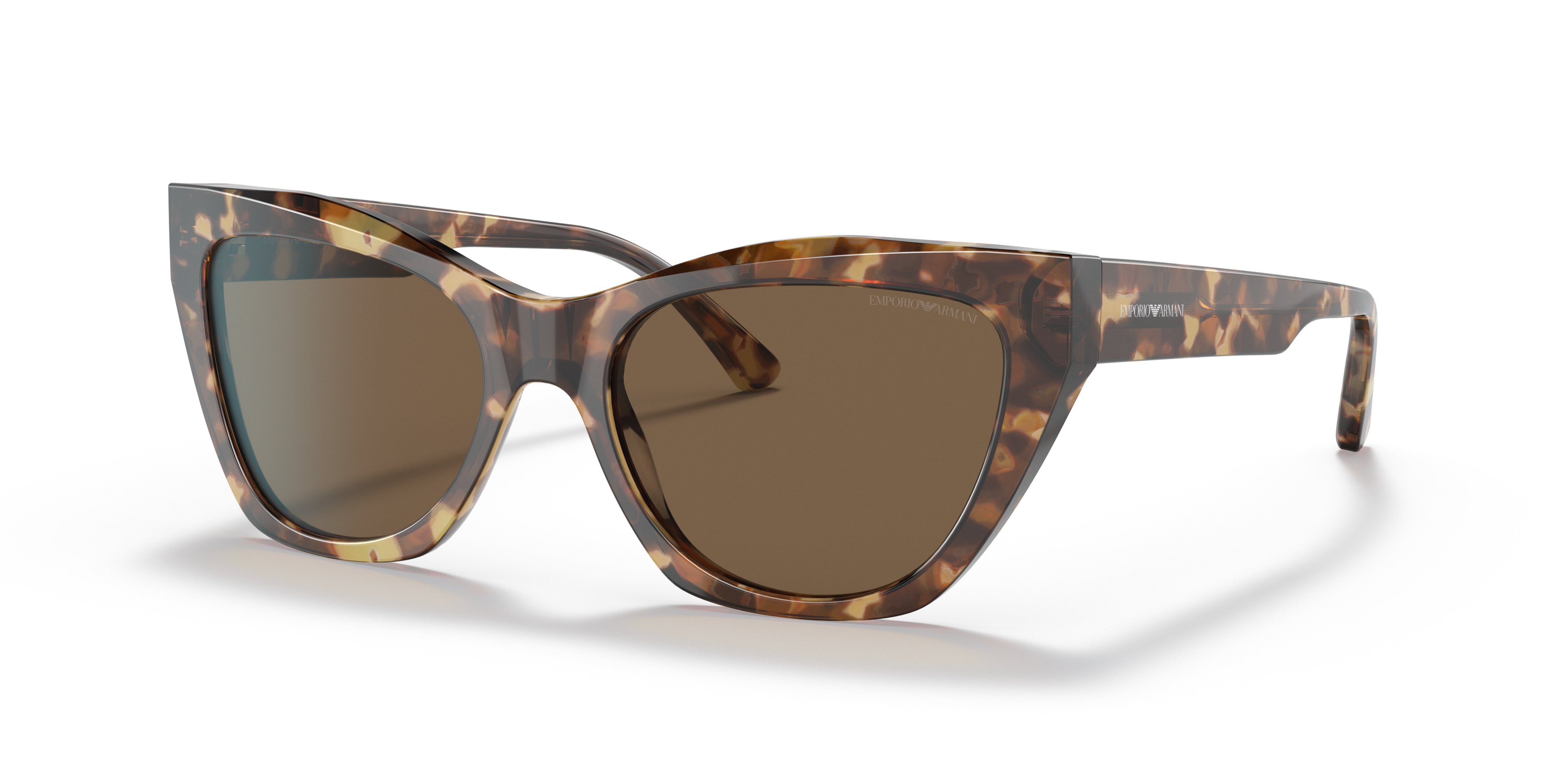 Occhiali da Sole Donna Emporio Armani EA4176 Shiny Brown Havana