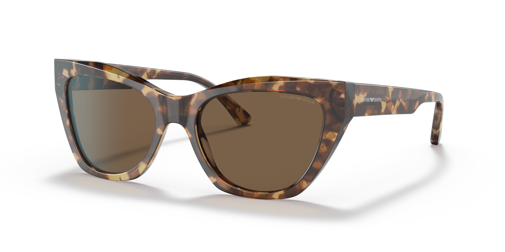 Occhiali da Sole Donna Emporio Armani EA4176 Shiny Brown Havana