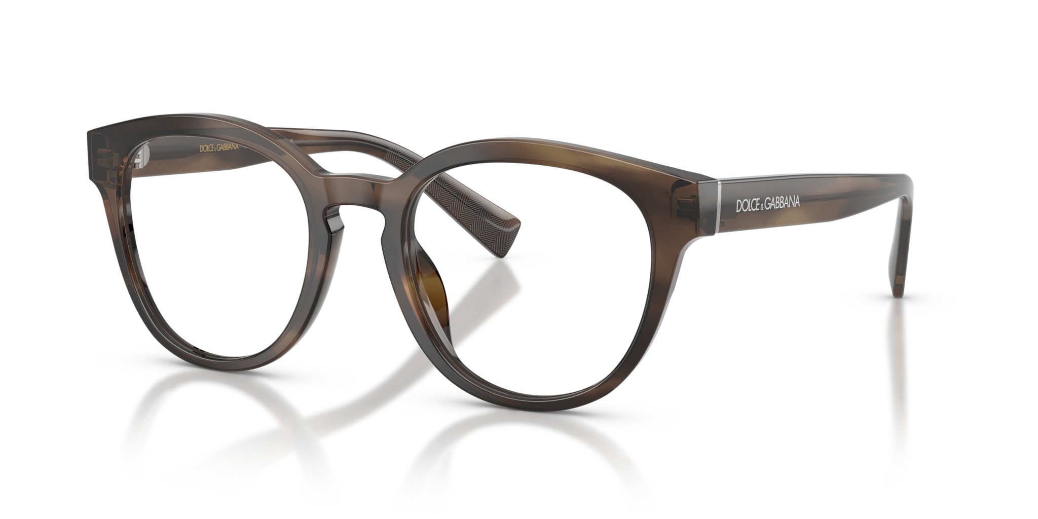 Occhiali da Vista Uomo Dolce&Gabbana 0DG3421 Striped Tobacco