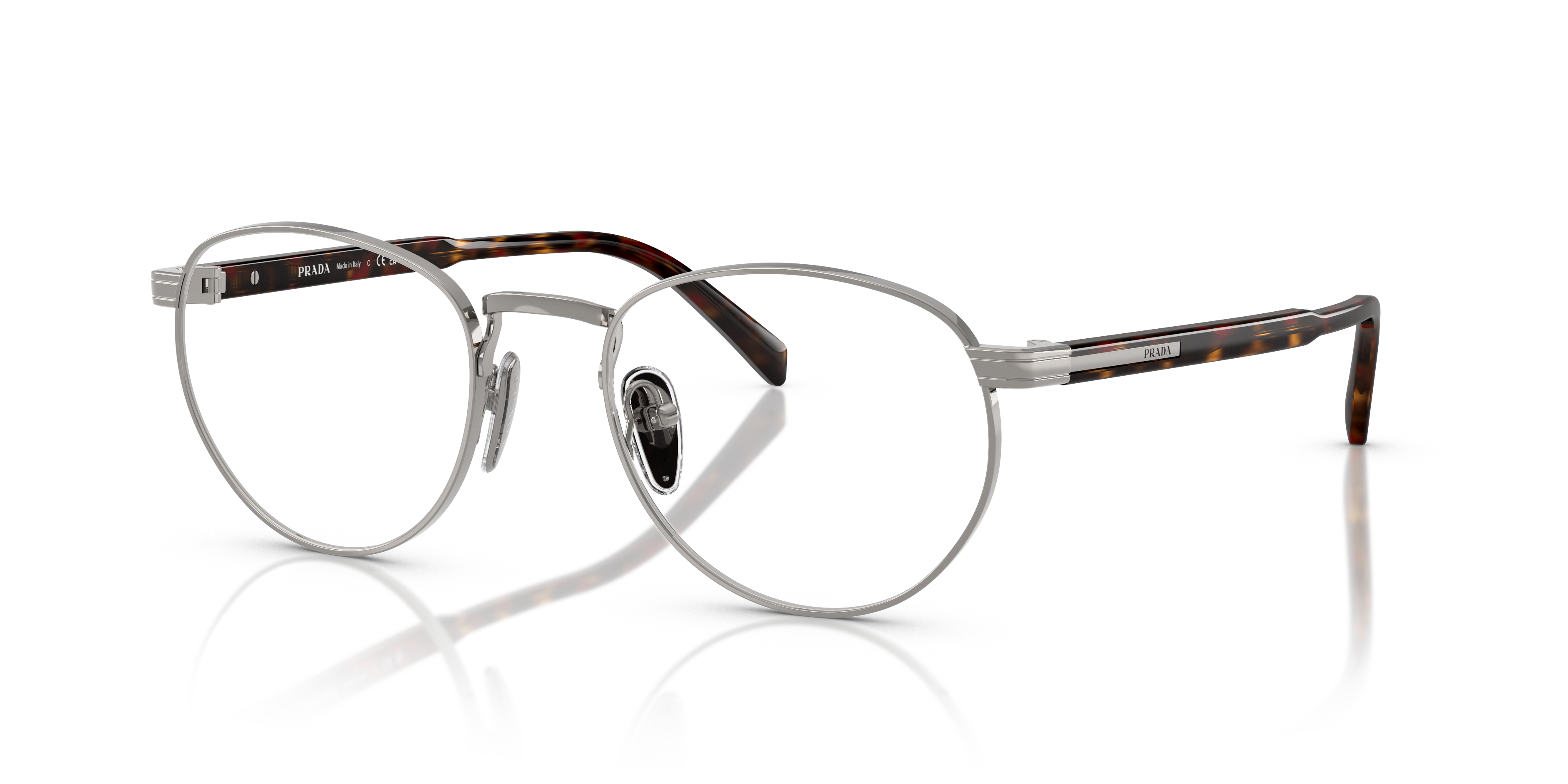 Prada 0PR B52V Gunmetal - Occhiali da Vista Uomo Eleganti