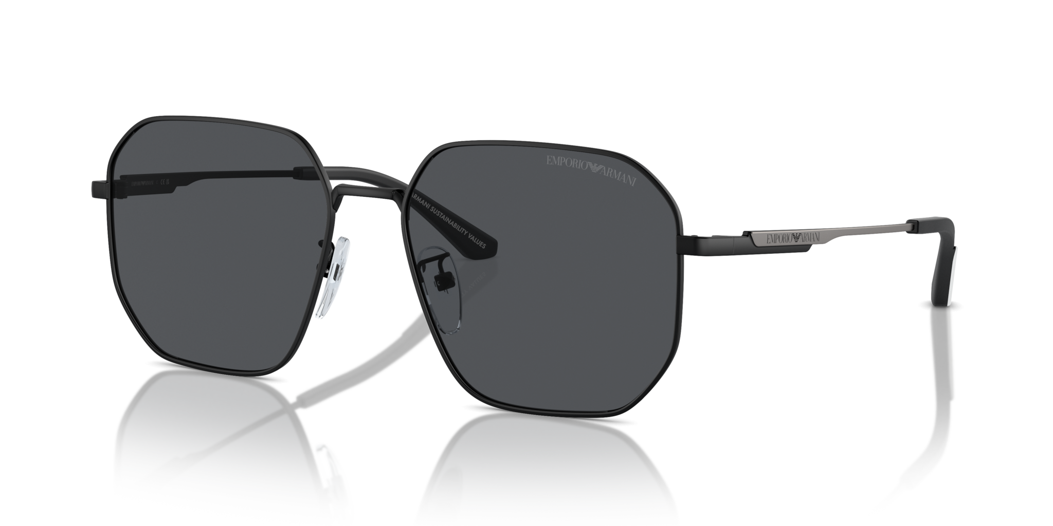 Occhiali da Sole Uomo Emporio Armani EA2154D Matte Black Originali