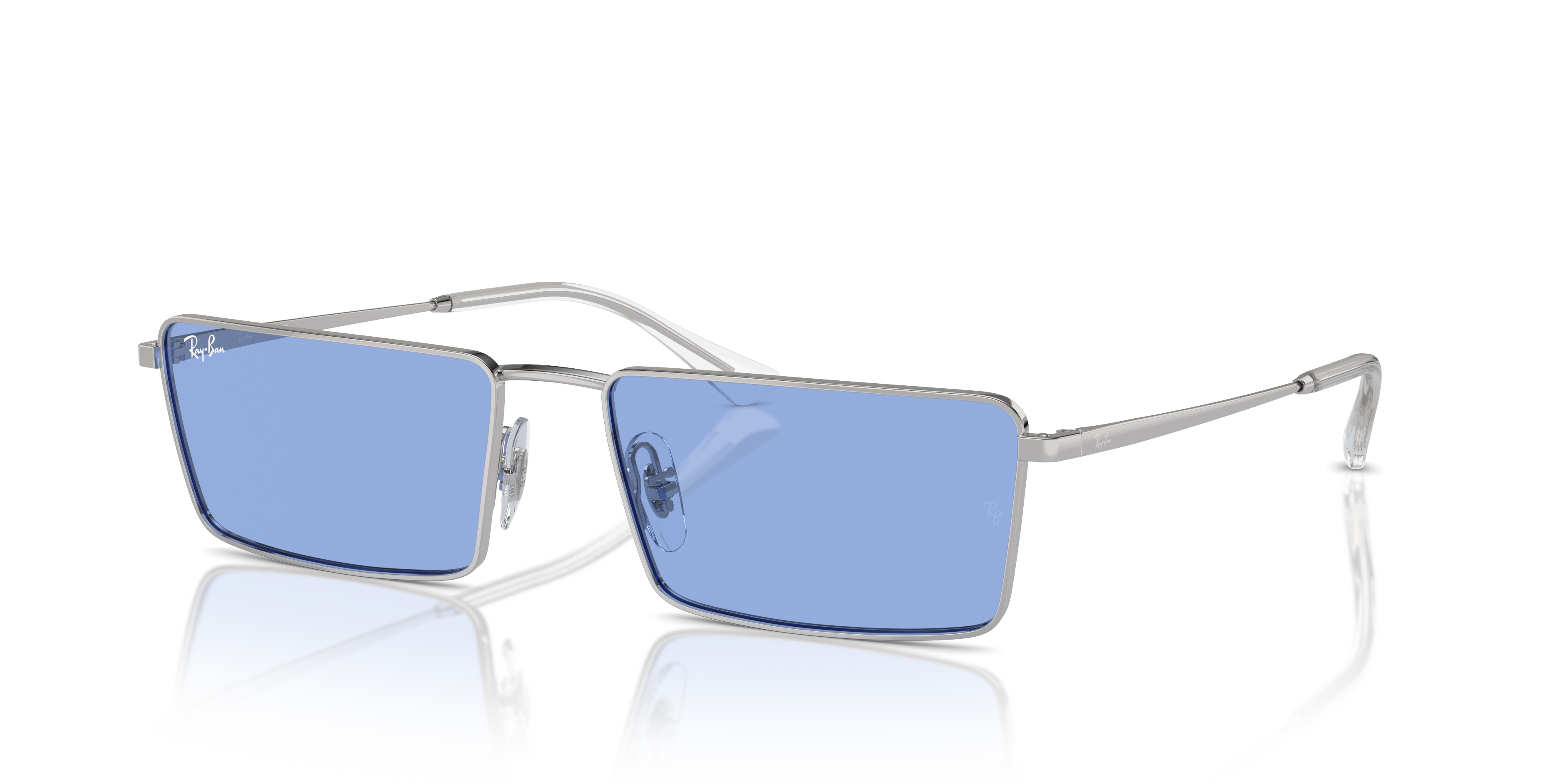 Occhiali da Sole Ray-Ban Emy Silver 0RB3741 | Stile Unisex