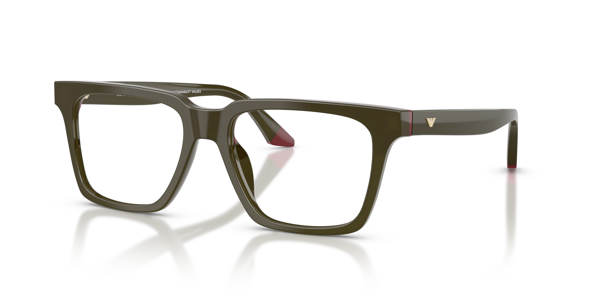 Occhiali da Vista Uomo Emporio Armani 0EA3272U Opaline Green/Bordeaux