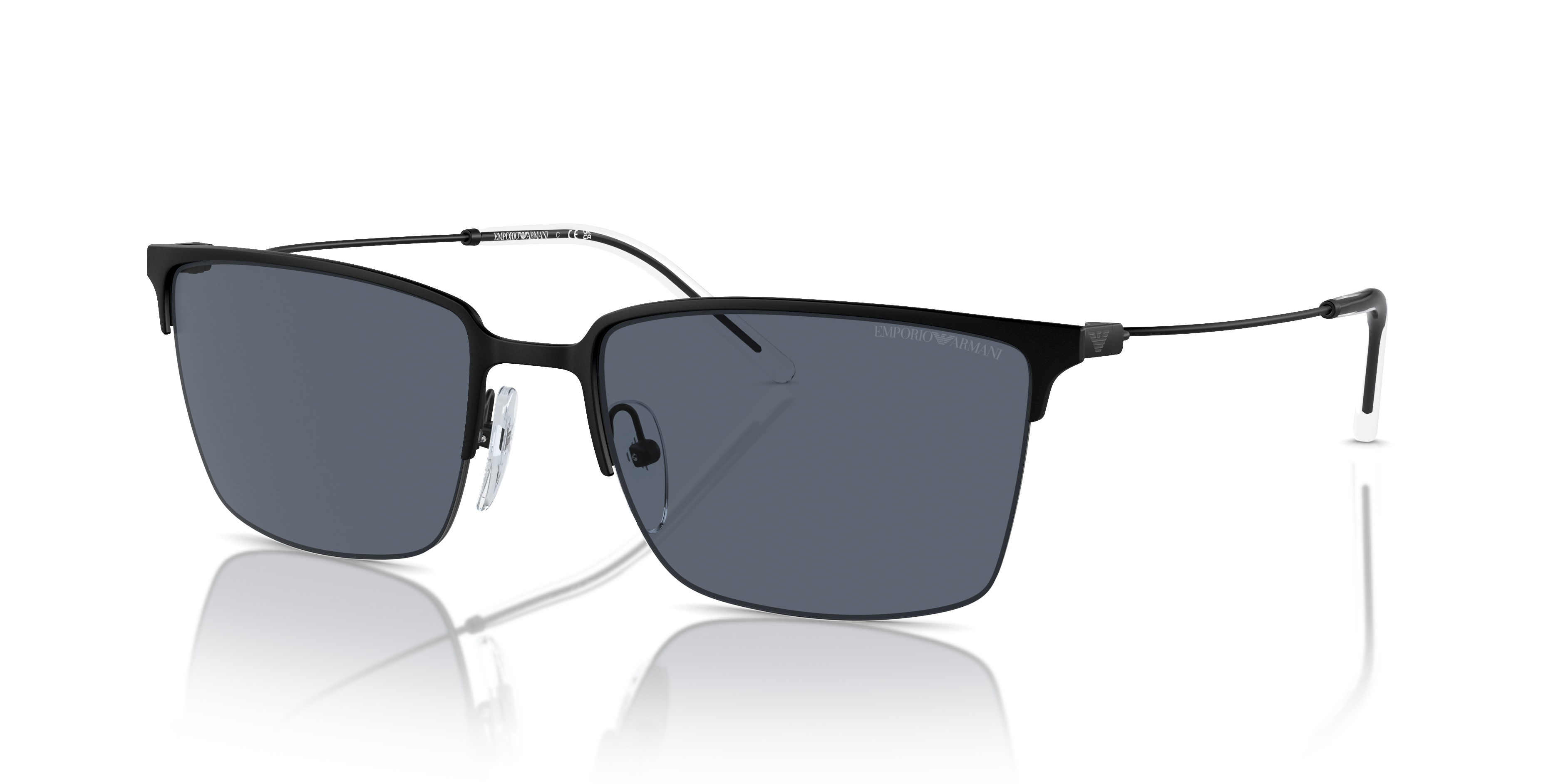 Occhiali da Sole Uomo Emporio Armani EA2155 Matte Black Originali