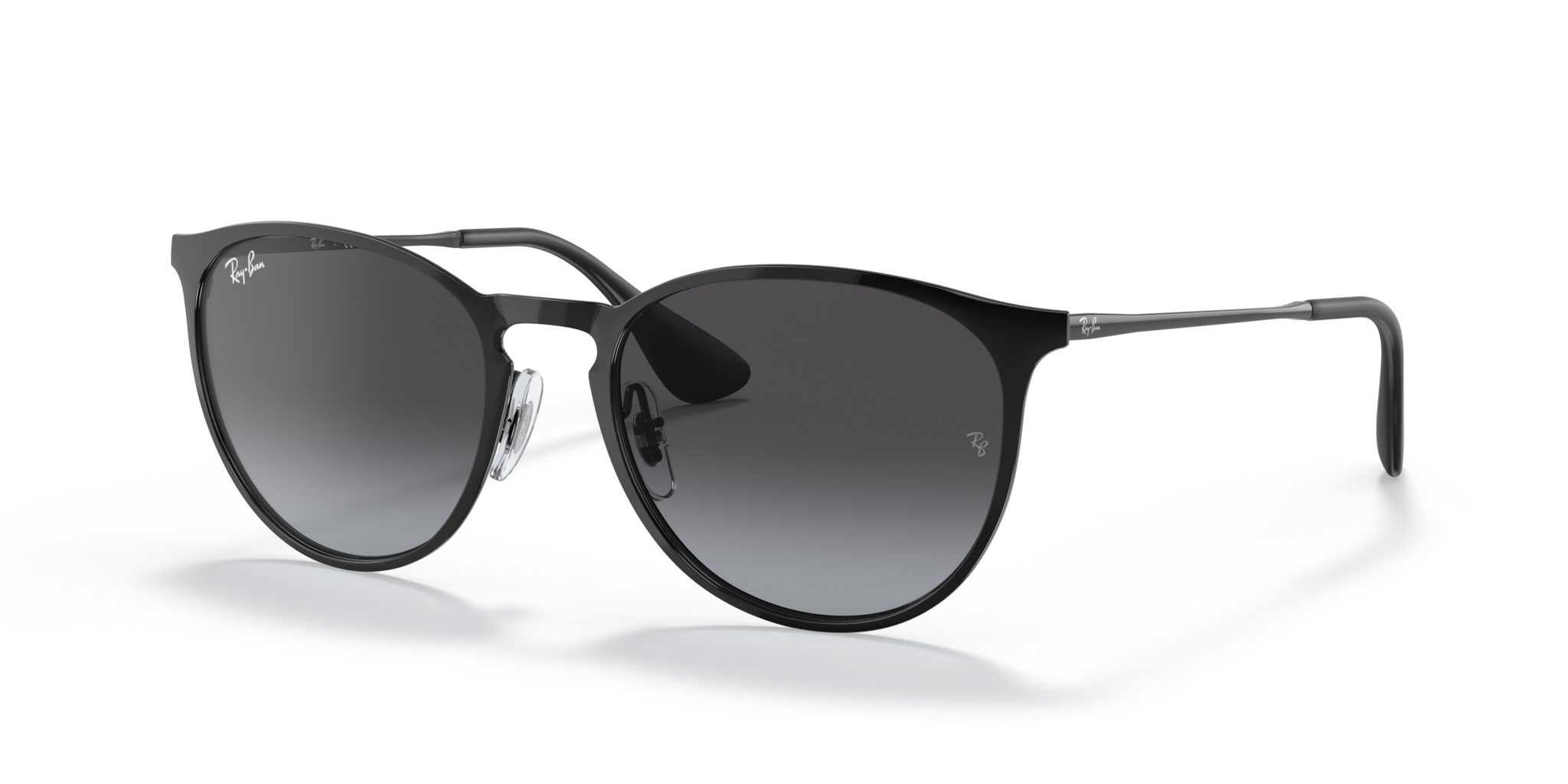 Occhiali da Sole Ray-Ban Erika Metal Neri Donna | Originali e Protetti