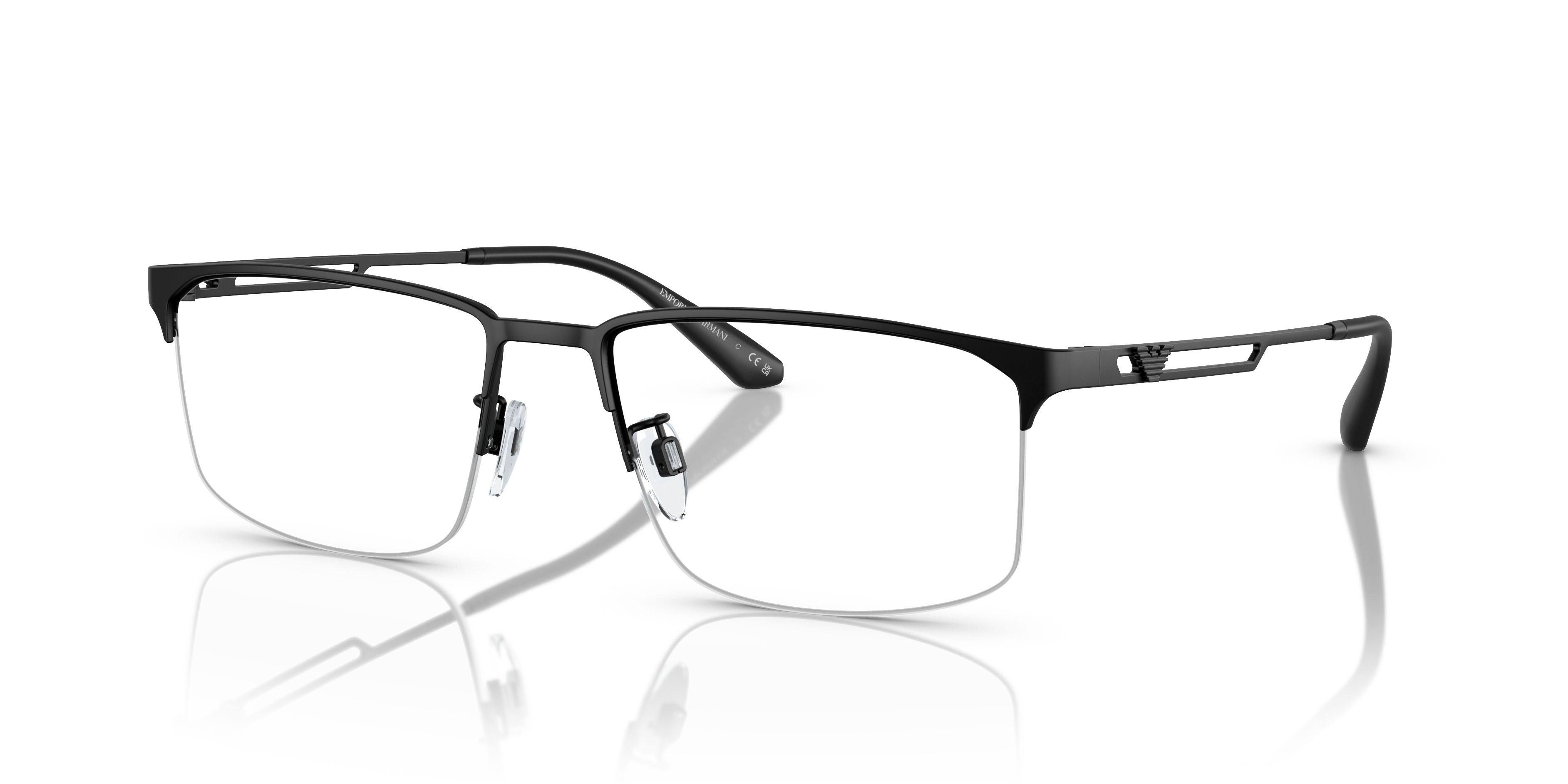 Occhiali da Vista Uomo Emporio Armani 0EA1143 Nero Opaco