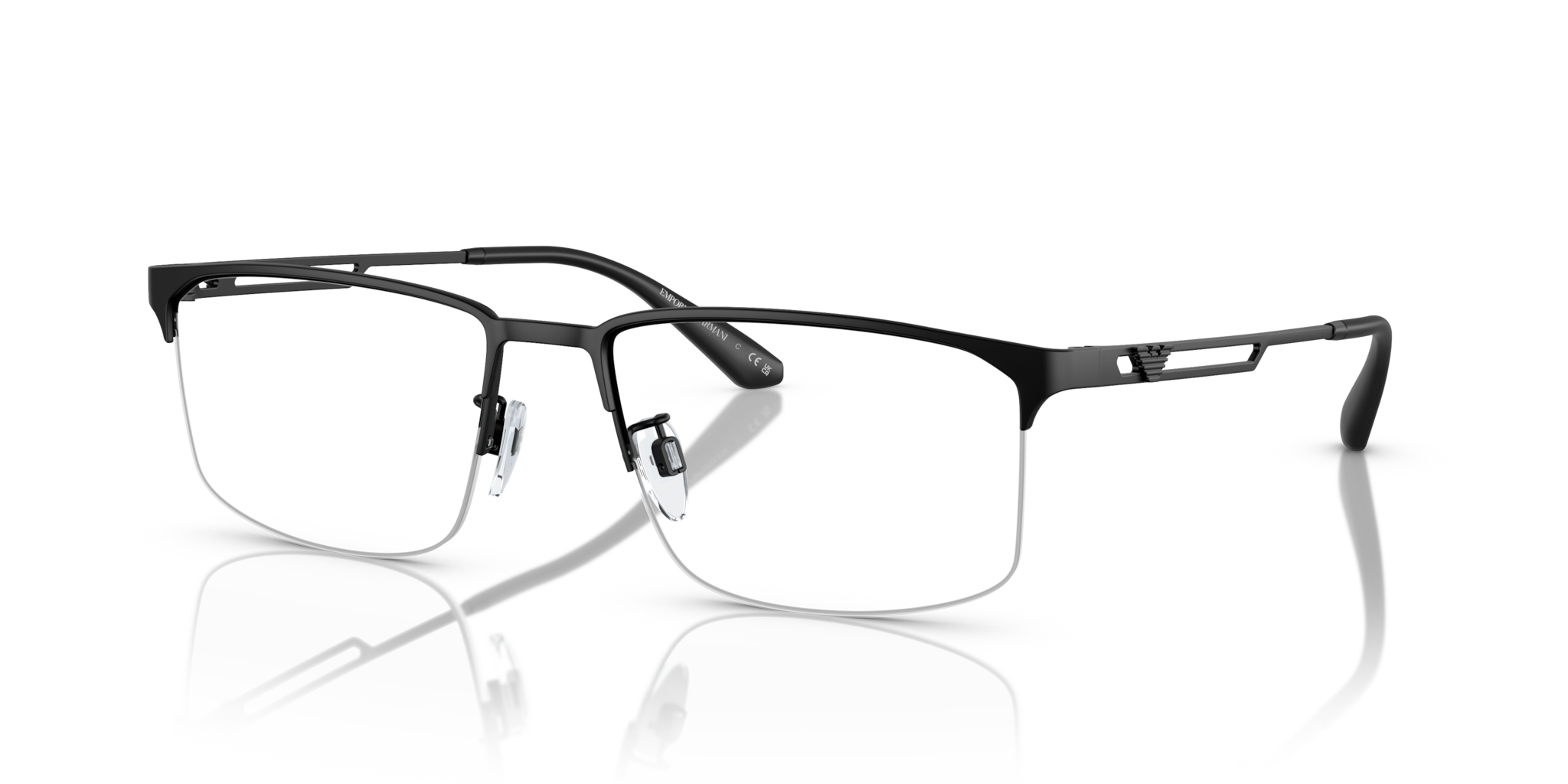 Occhiali da Vista Uomo Emporio Armani 0EA1143 Nero Opaco