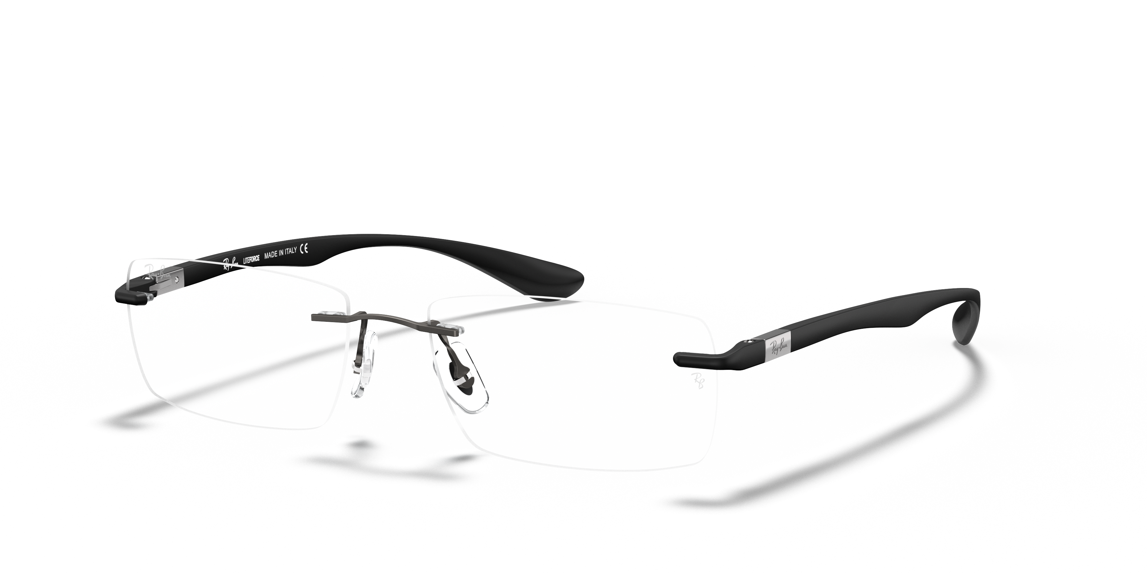 Occhiali da vista Ray-Ban 0RX8724 Gunmetal | Stile iconico unisex