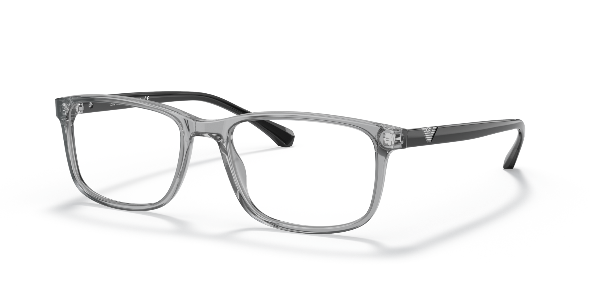Occhiali da Vista Uomo Emporio Armani 0EA3098 Transparent Grey