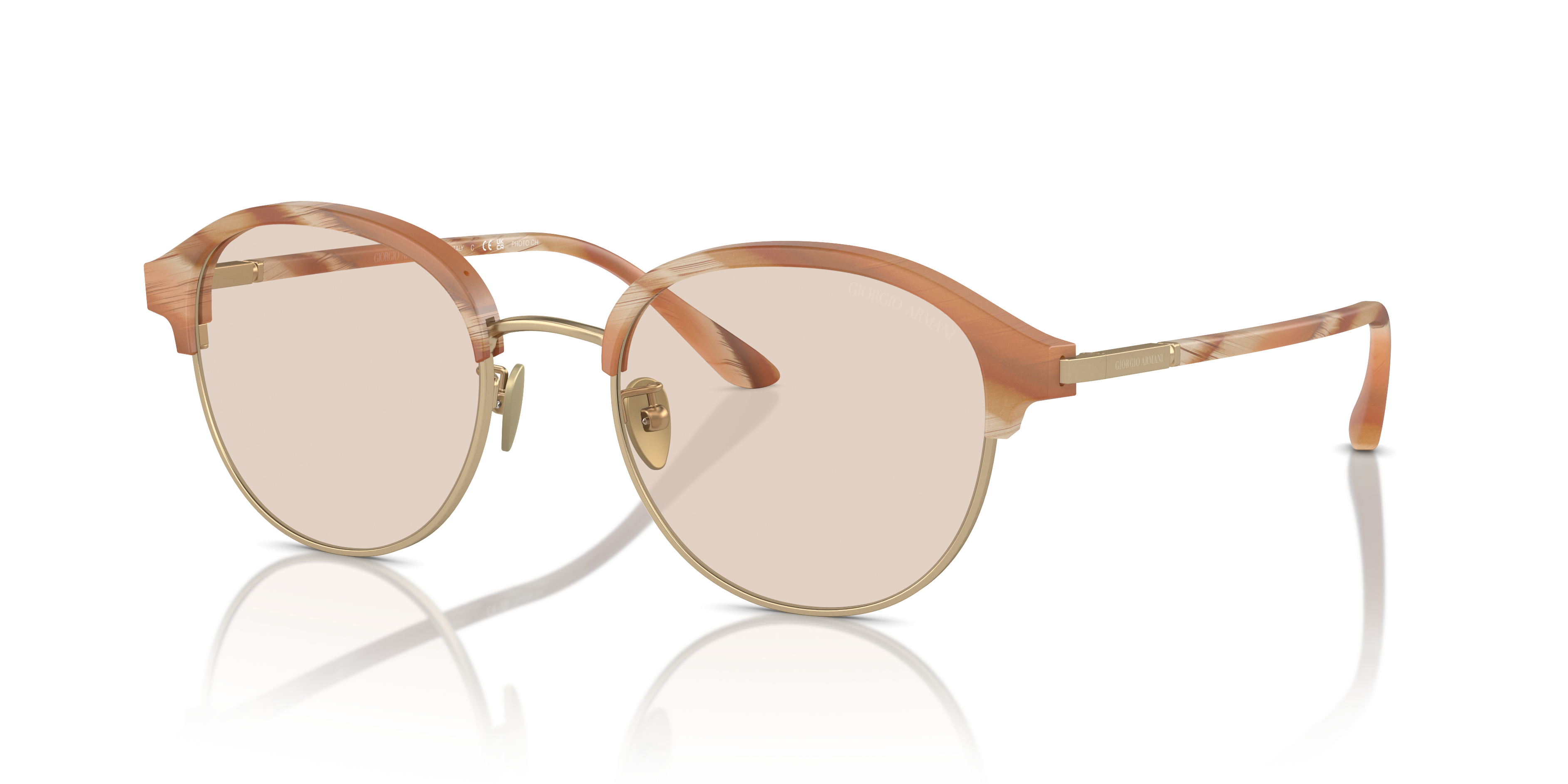 Occhiali da Sole Uomo Giorgio Armani AR8215 Matte Honey Horn