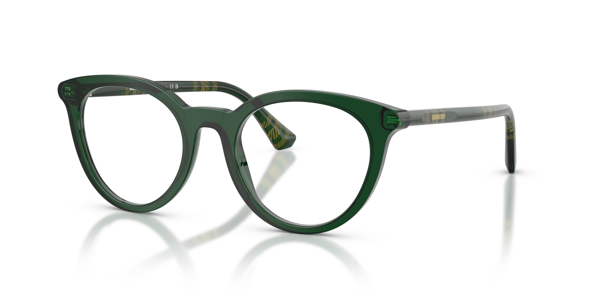 Occhiali da Vista Donna Burberry 0BE2429 Verde - Stile Iconico