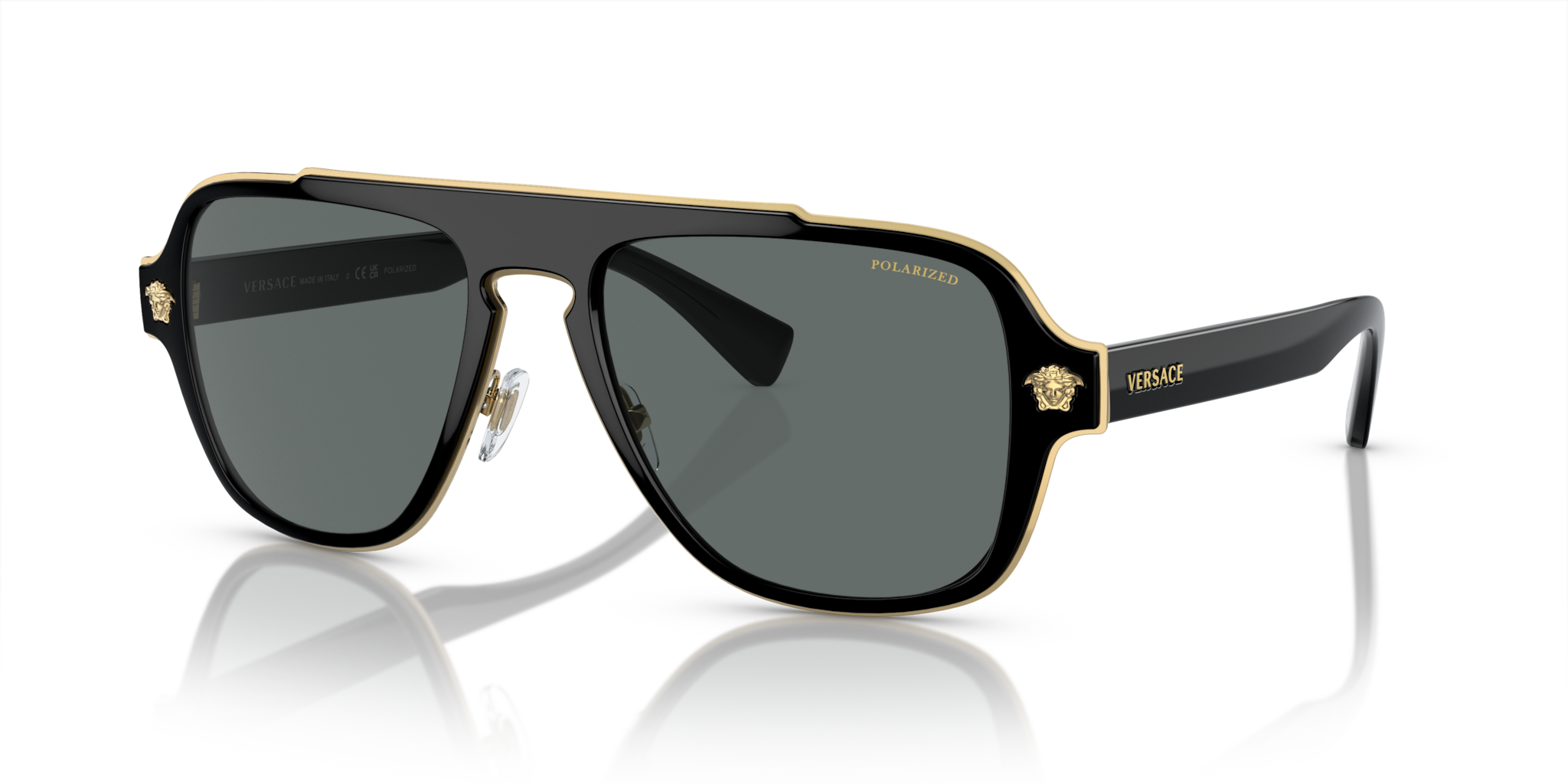 Occhiali da Sole Versace Uomo Neri 0VE2199 | Stile Iconico