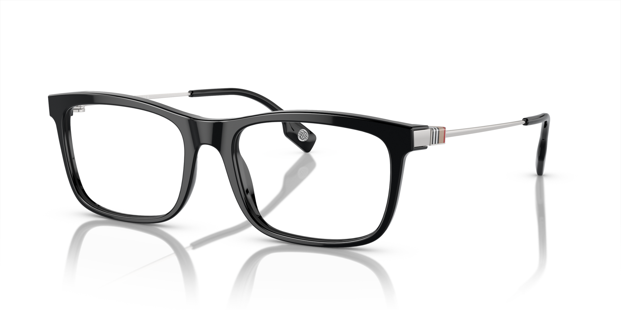 Burberry 0BE2384 Uomo: Occhiali da Vista Neri – Stile Classico