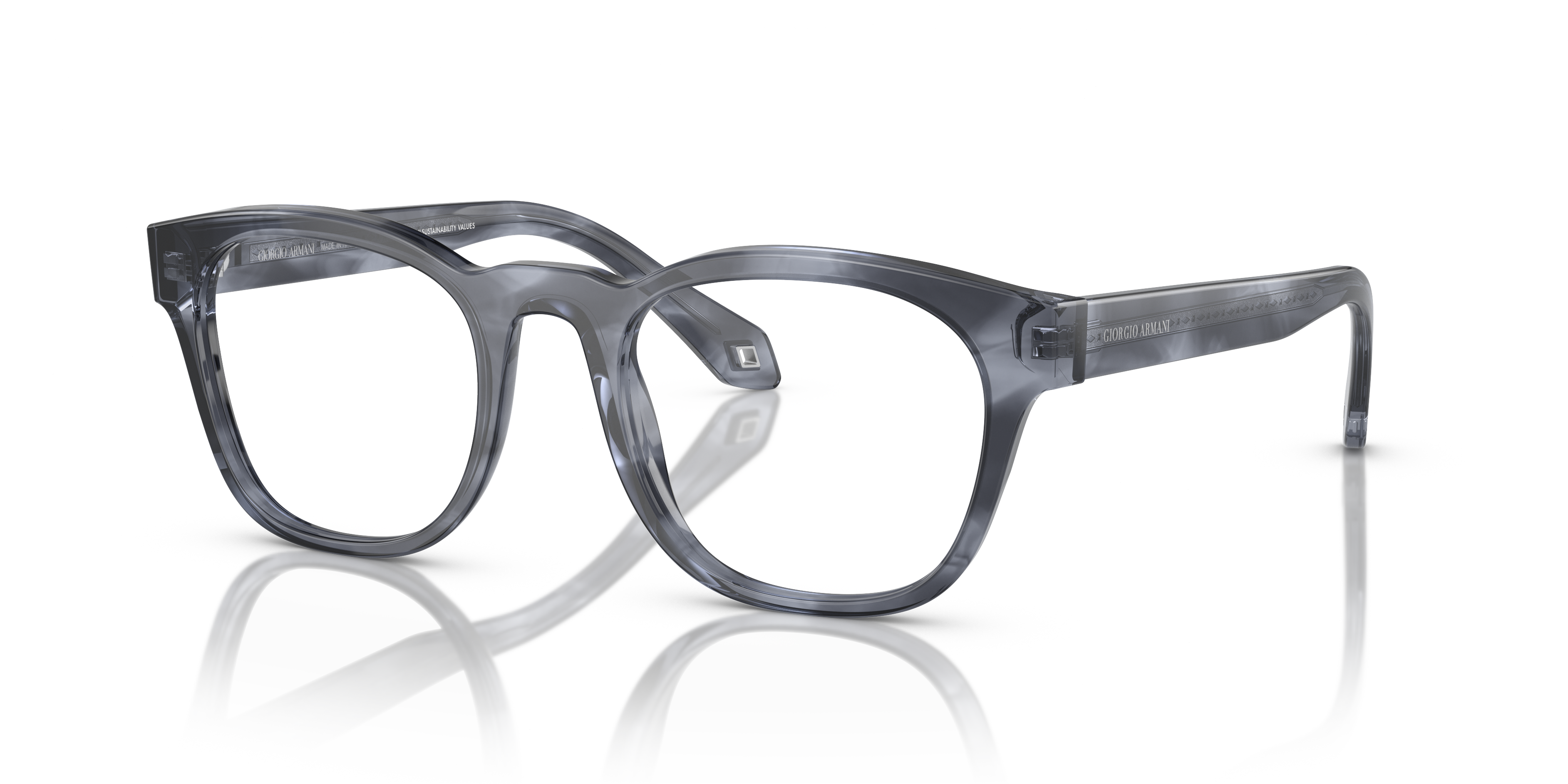 Occhiali da Vista Giorgio Armani 0AR7242 Uomo - Striped Blue