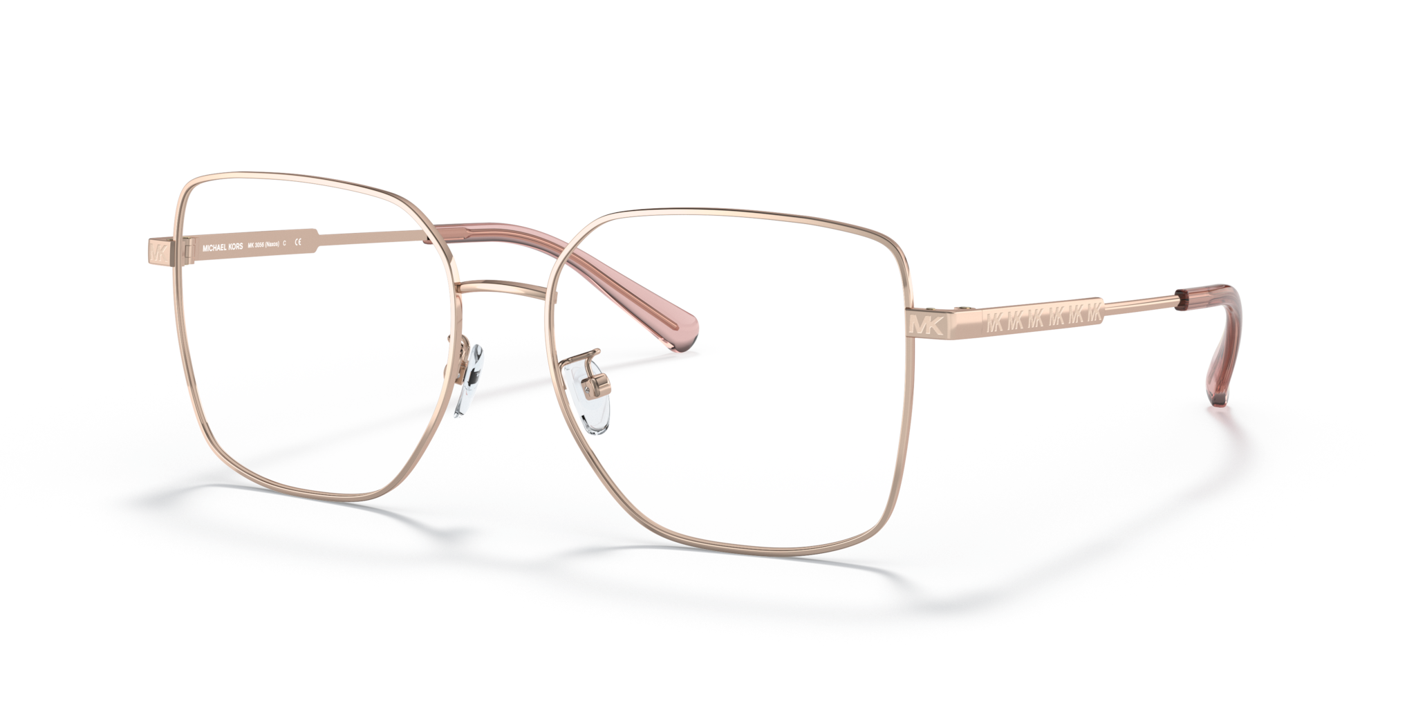 Michael Kors 0MK3056 Rose Gold: Occhiali da Vista Donna Eleganti