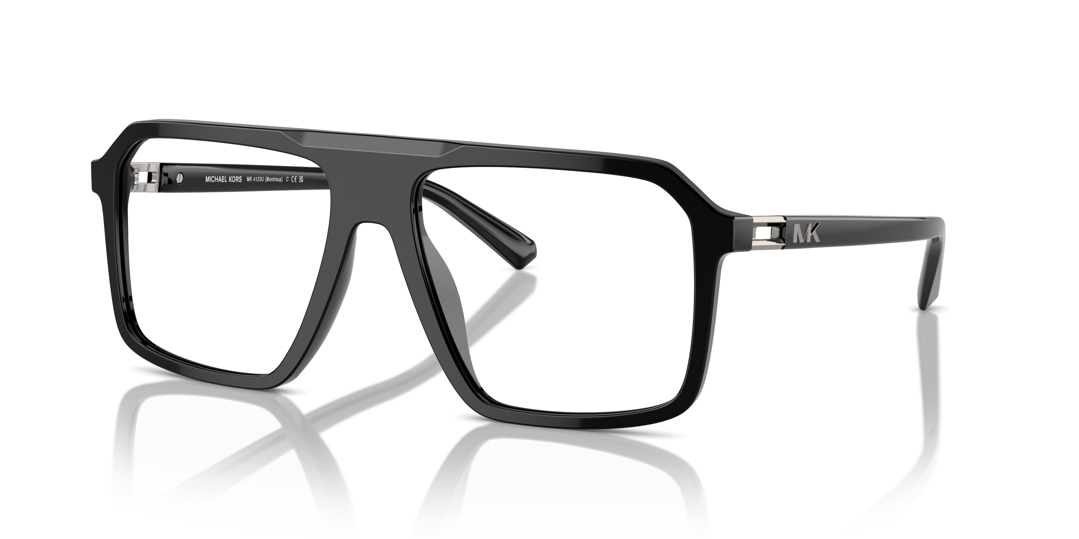 Michael Kors 0MK4123U Uomo: Occhiali da Vista Neri di Design