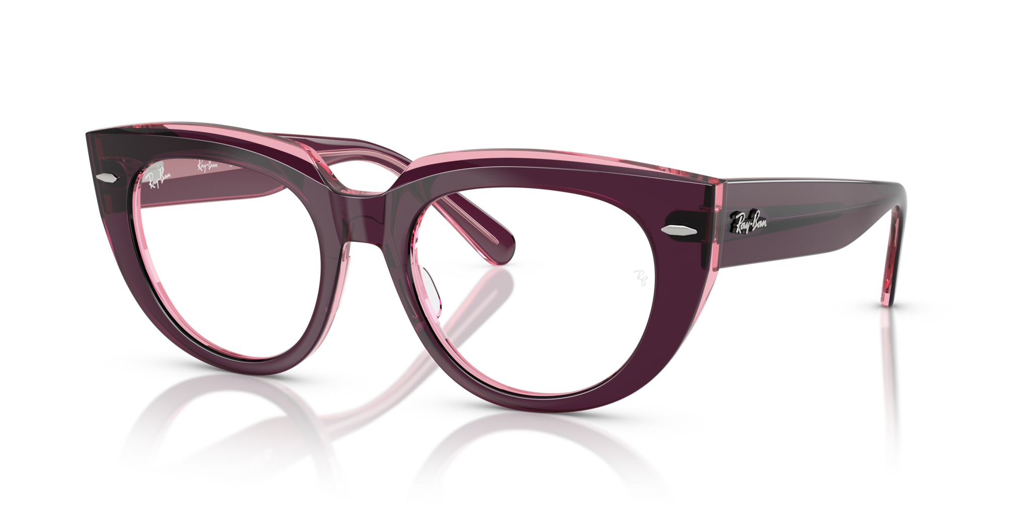 Occhiali da Vista Ray-Ban Doreen Donna Violetto Trasparente | 0RX5586