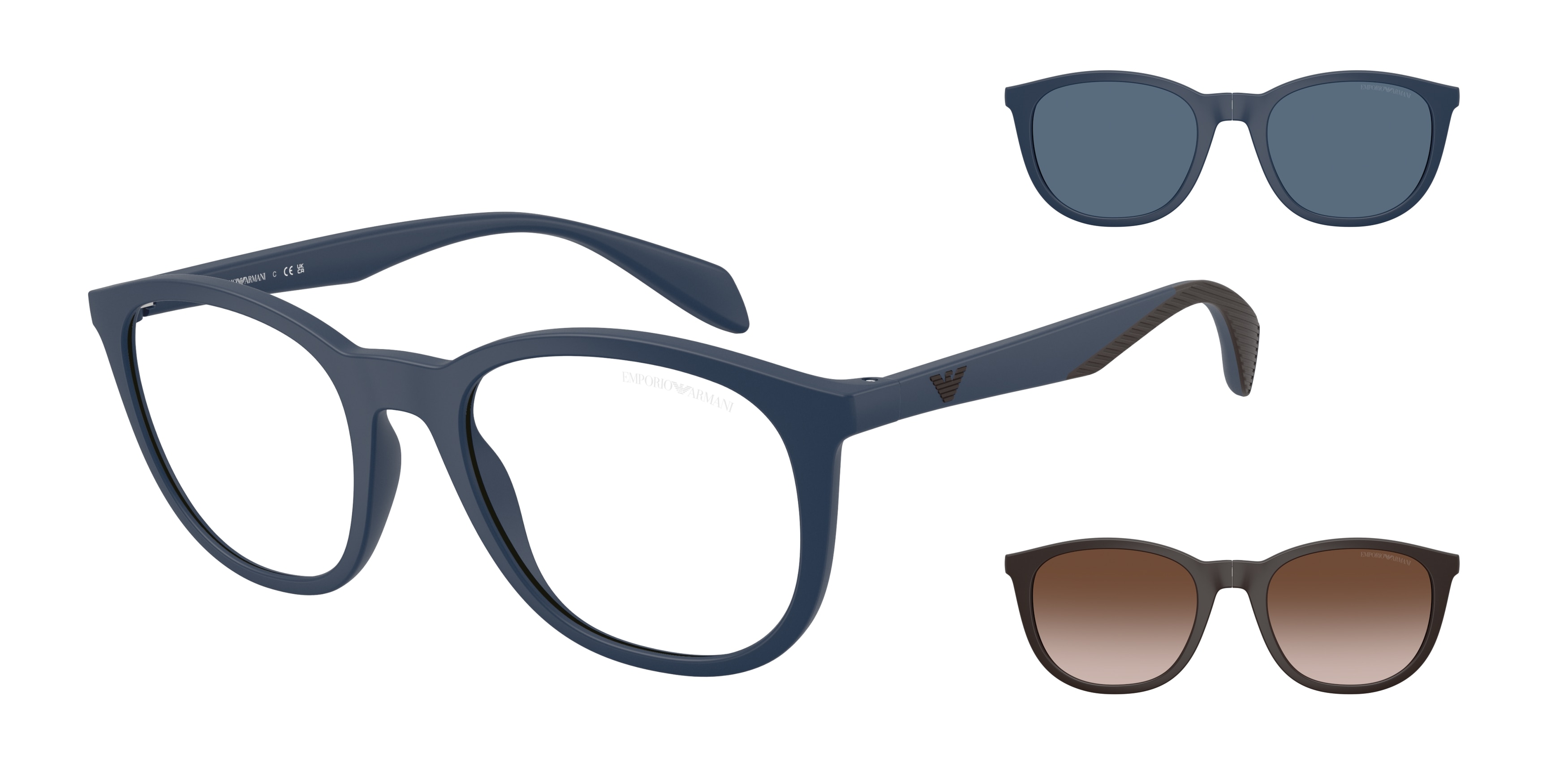 Emporio Armani EA4211 Clip-On · Vista + Sole Uomo