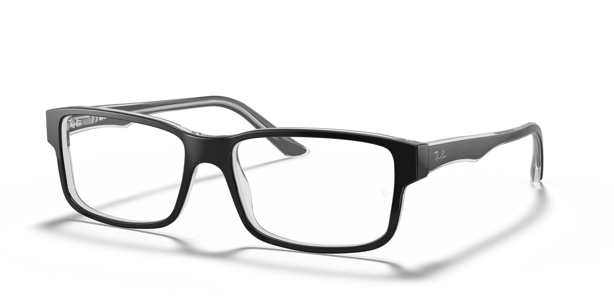 Occhiali da vista Ray-Ban 0RX5245 Black On Transparent | Originali