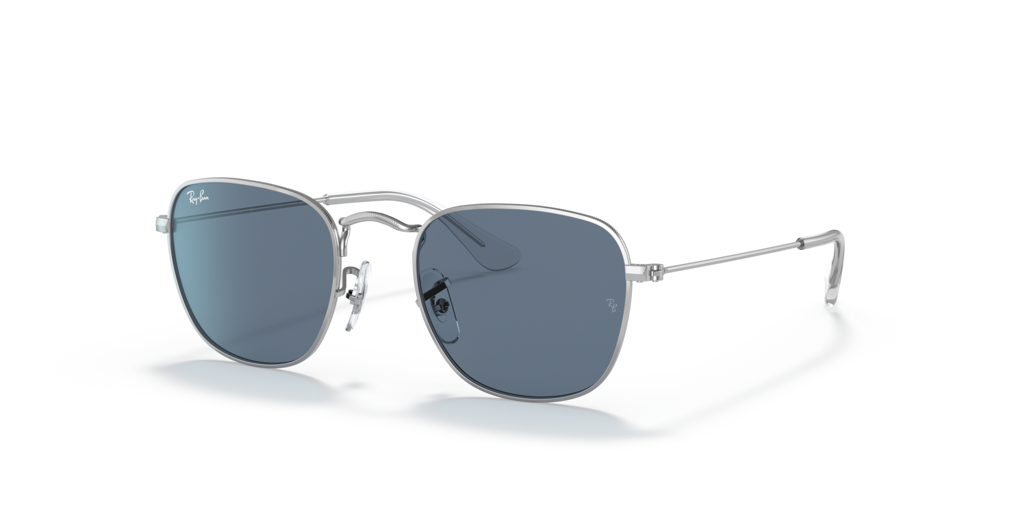 Occhiali da sole Ray-Ban Junior Frank Argento - Modello 0RJ9557S