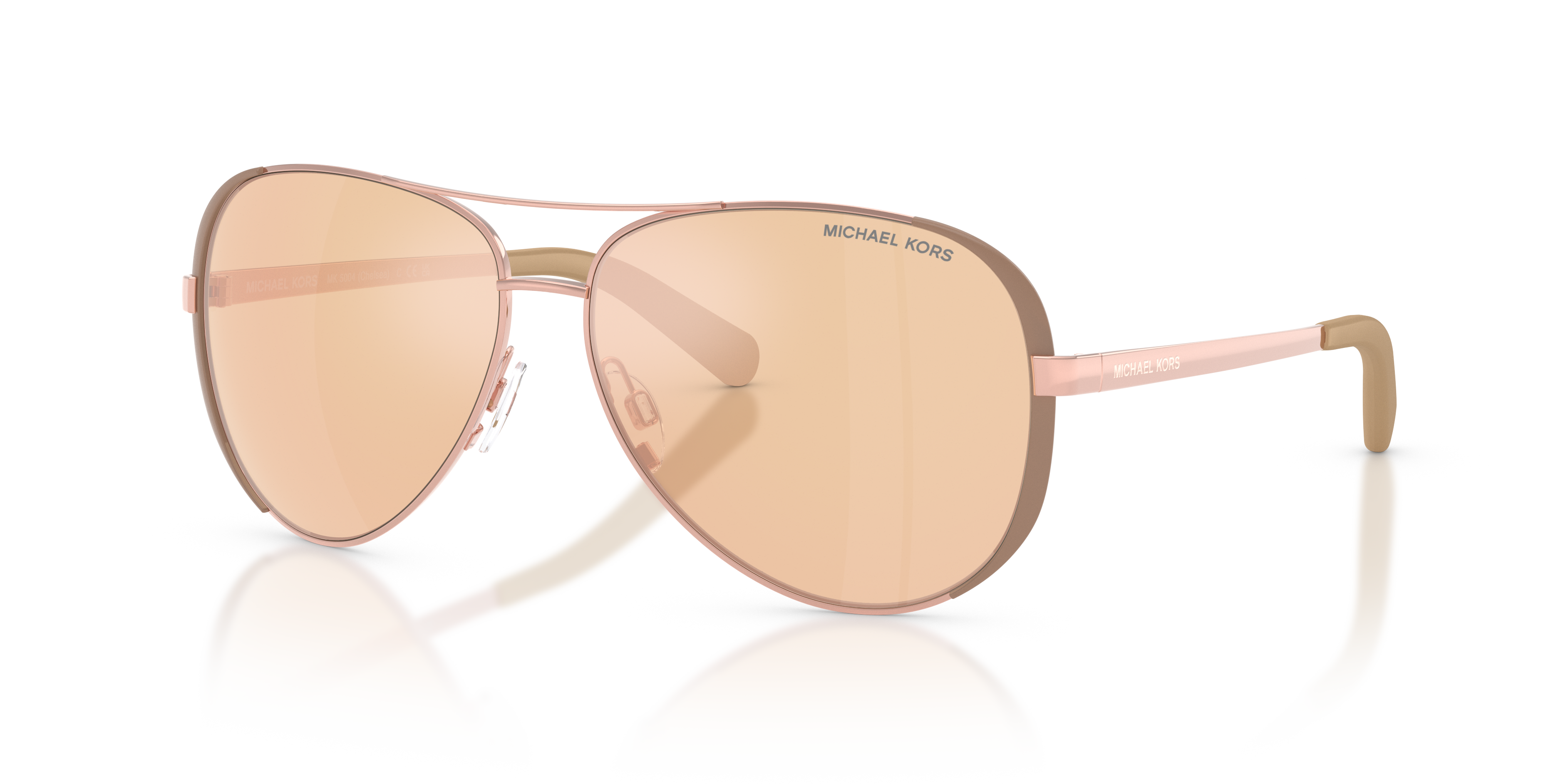Occhiali da Sole Michael Kors Chelsea Rose Gold/Taupe | Originali