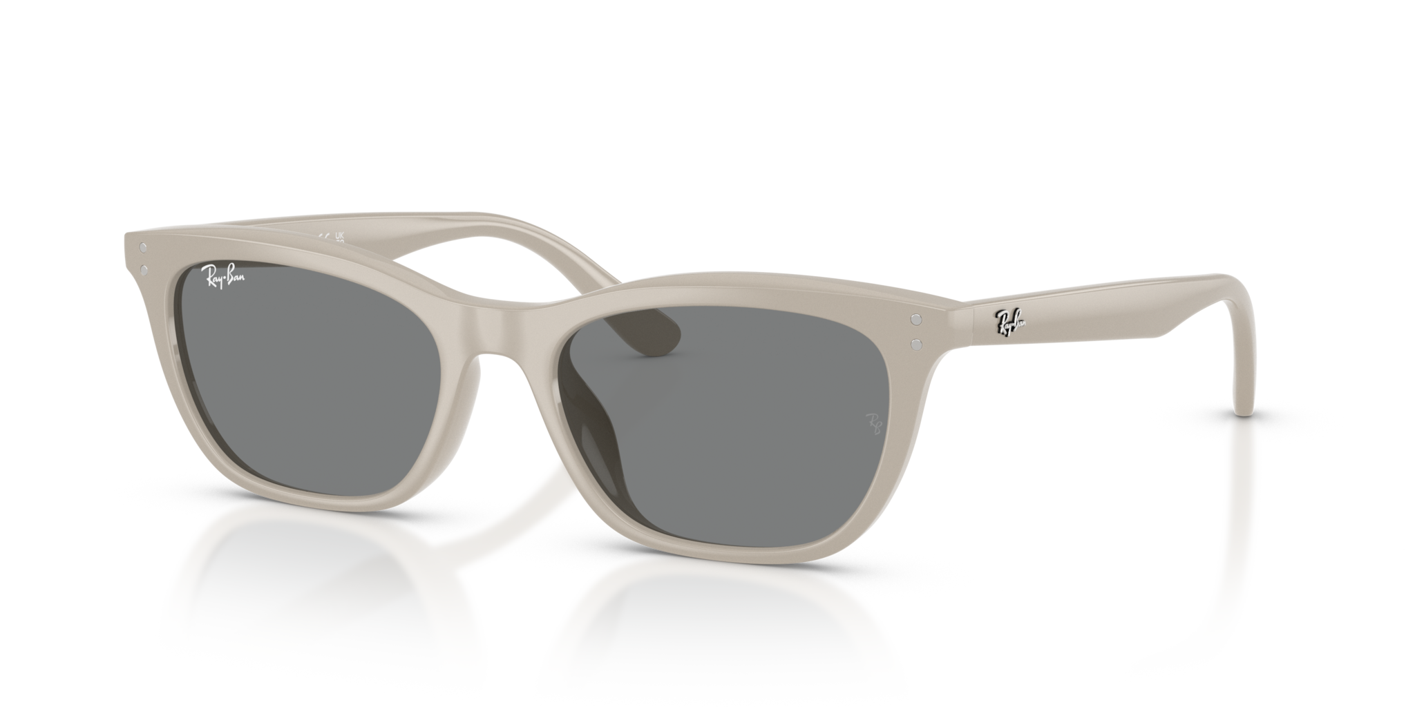 Occhiali da Sole Ray-Ban RB4474D Beige Unisex | Stile e Protezione