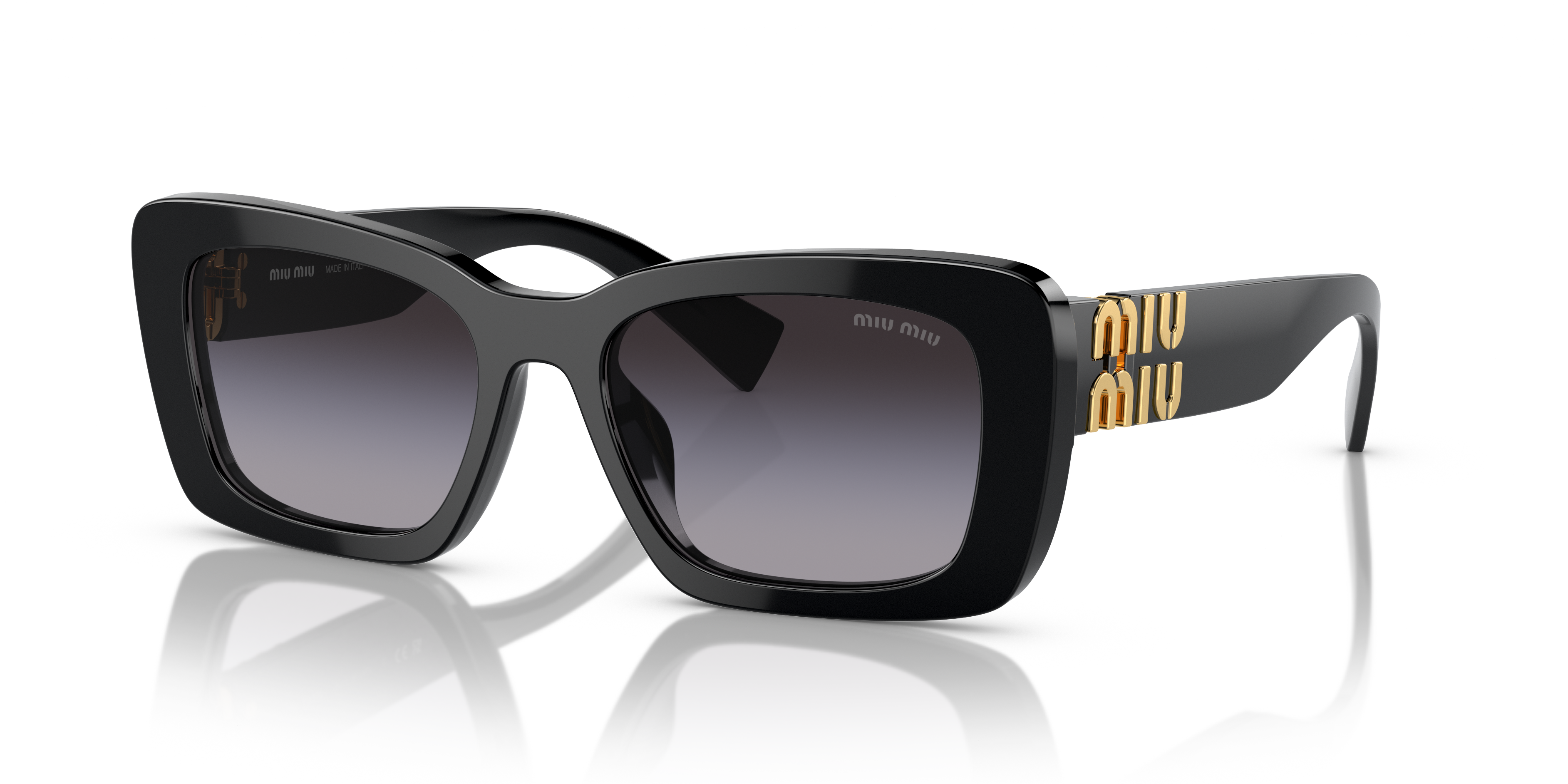 Occhiali da Sole Miu Miu MU 07YS Neri | Design Unico Donna
