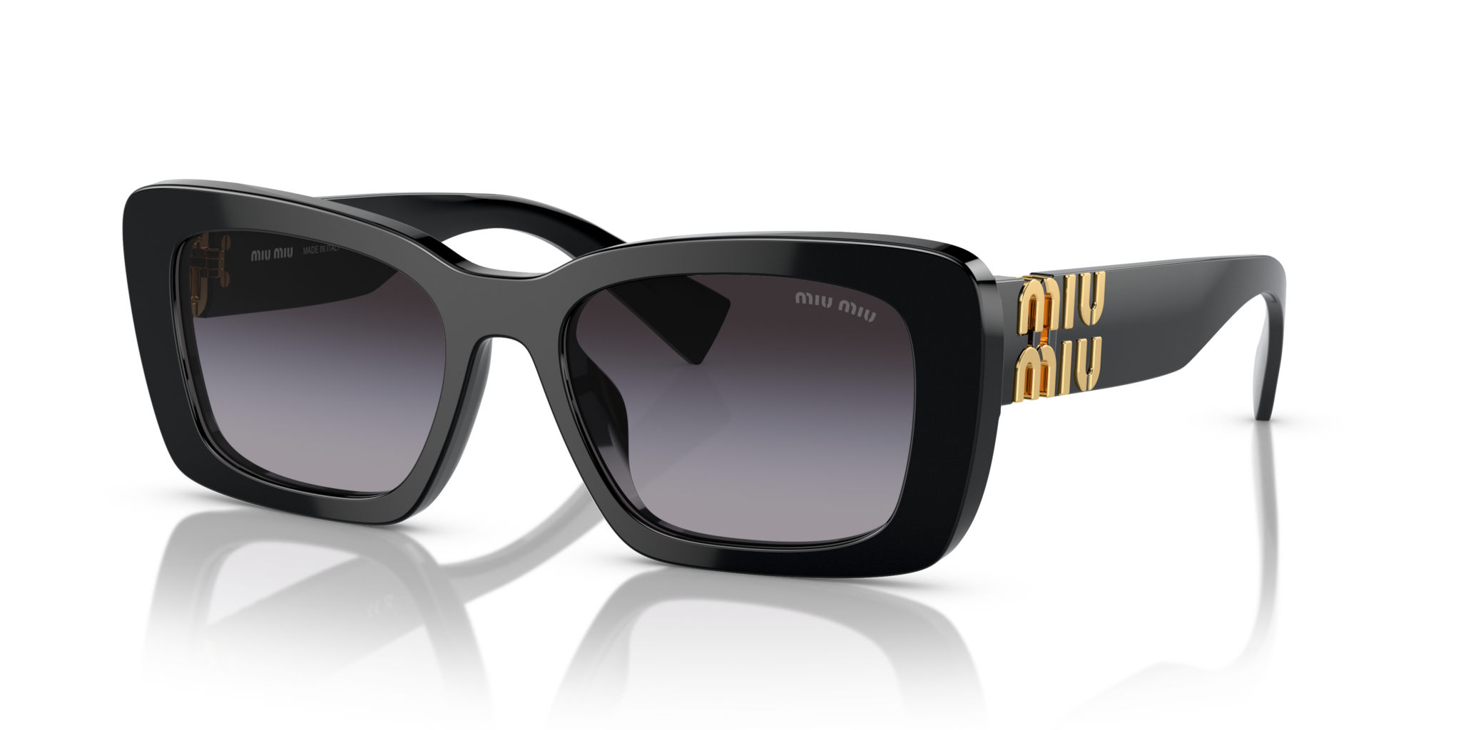 Occhiali da Sole Miu Miu MU 07YS Neri | Design Unico Donna
