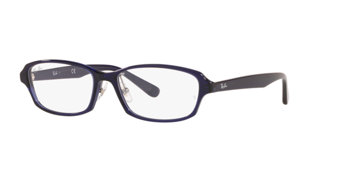Occhiali da Vista Ray-Ban 0RX5385D Blu Trasparente - Stile Unisex