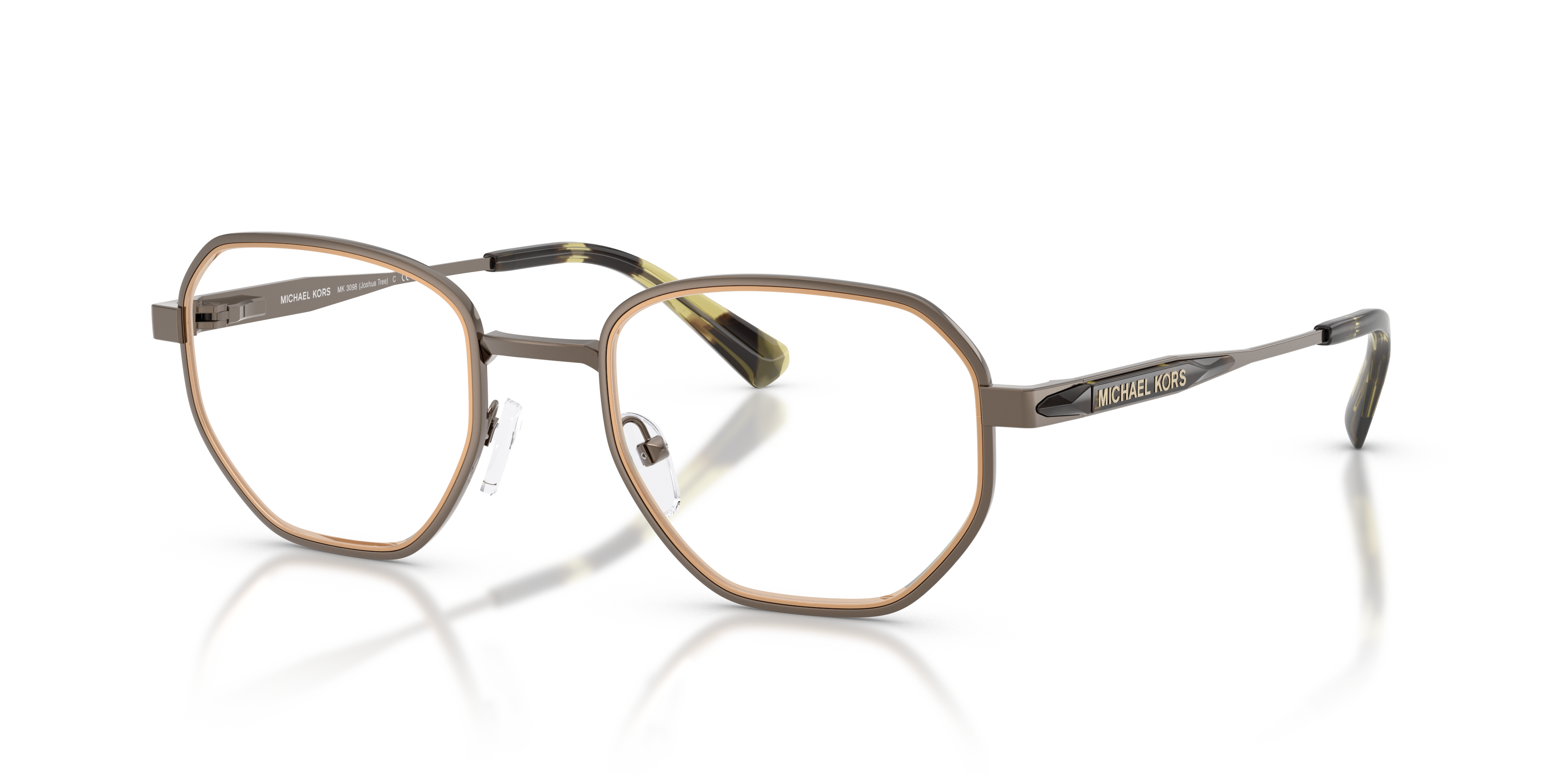 Michael Kors 0MK3098 Occhiali da Vista Uomo - Colore Matte Husk