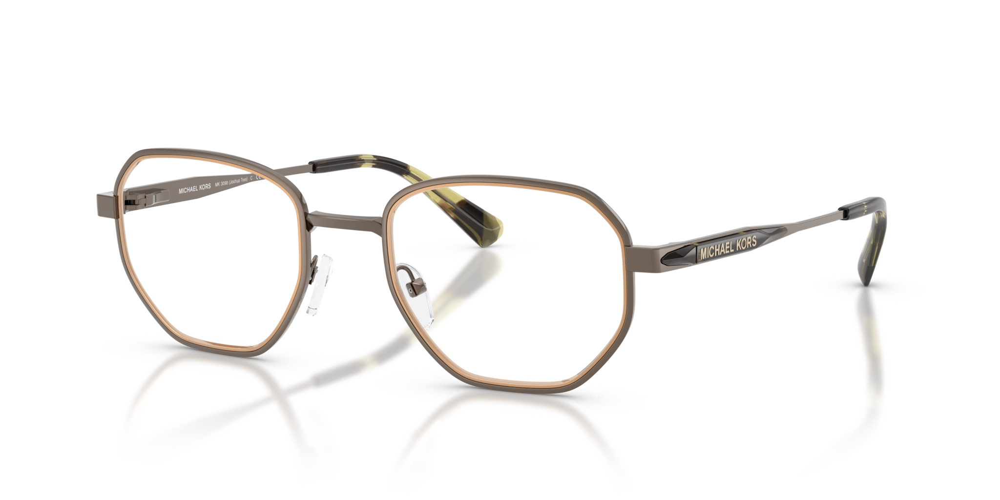 Michael Kors 0MK3098 Occhiali da Vista Uomo - Colore Matte Husk