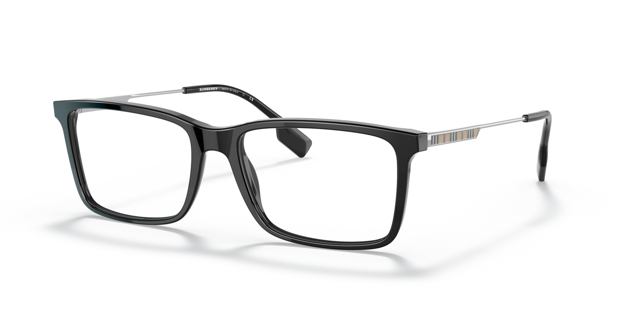 Occhiali da Vista Uomo Burberry 0BE2339 Neri - Eleganza Senza Tempo